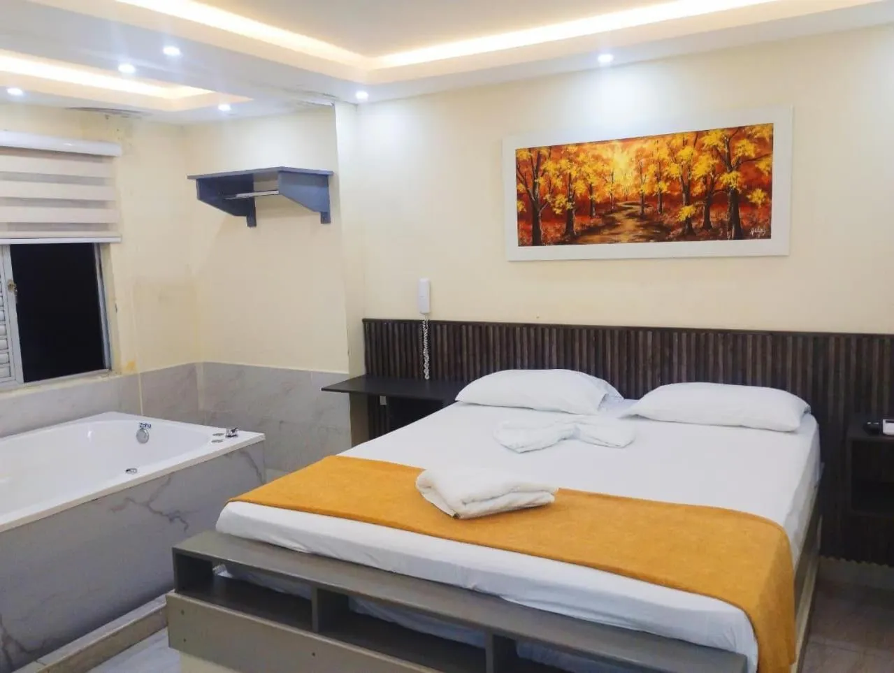 Bed in Hotel Magistral Suiter