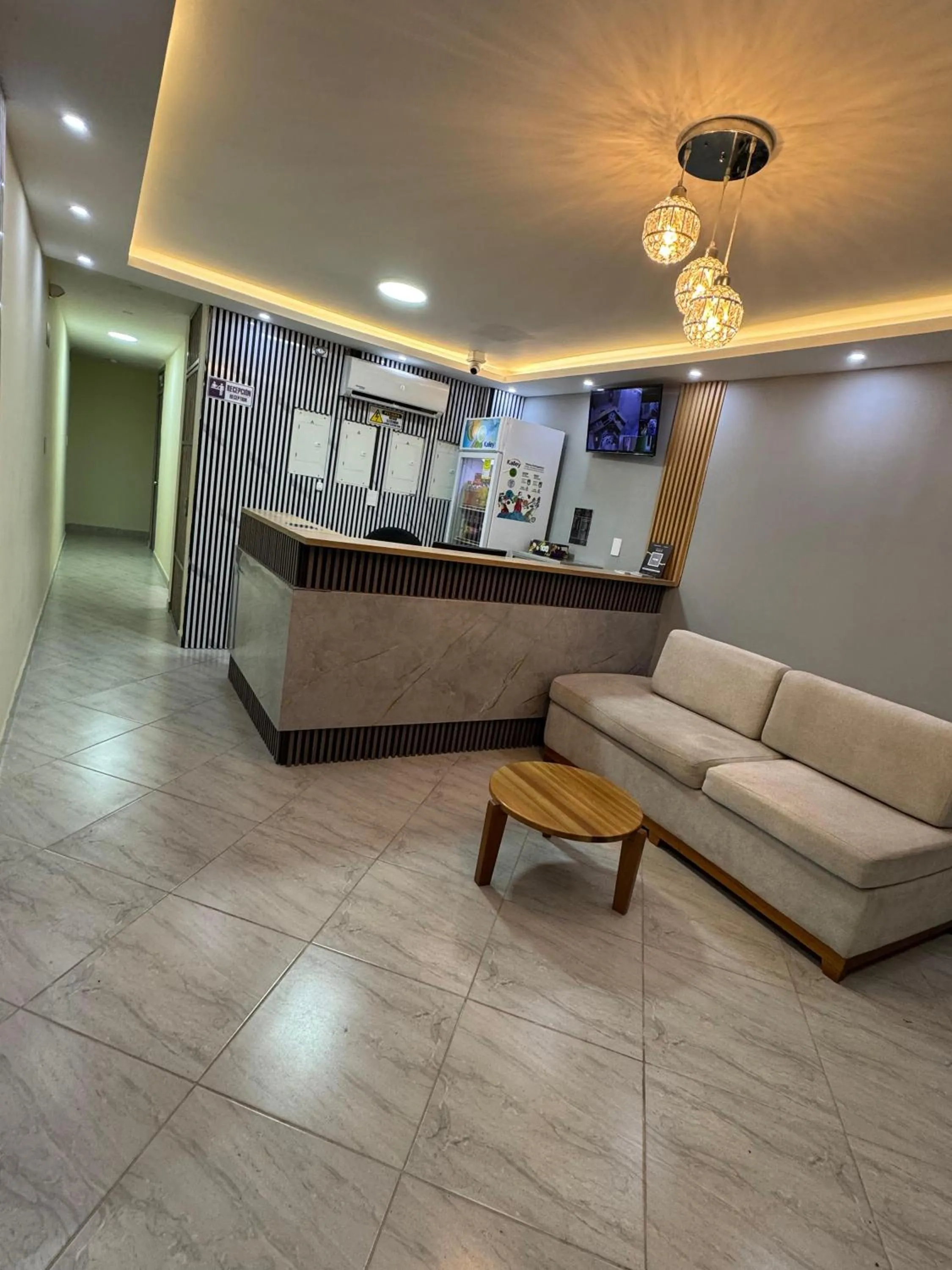 Lobby or reception in Hotel Magistral Suiter