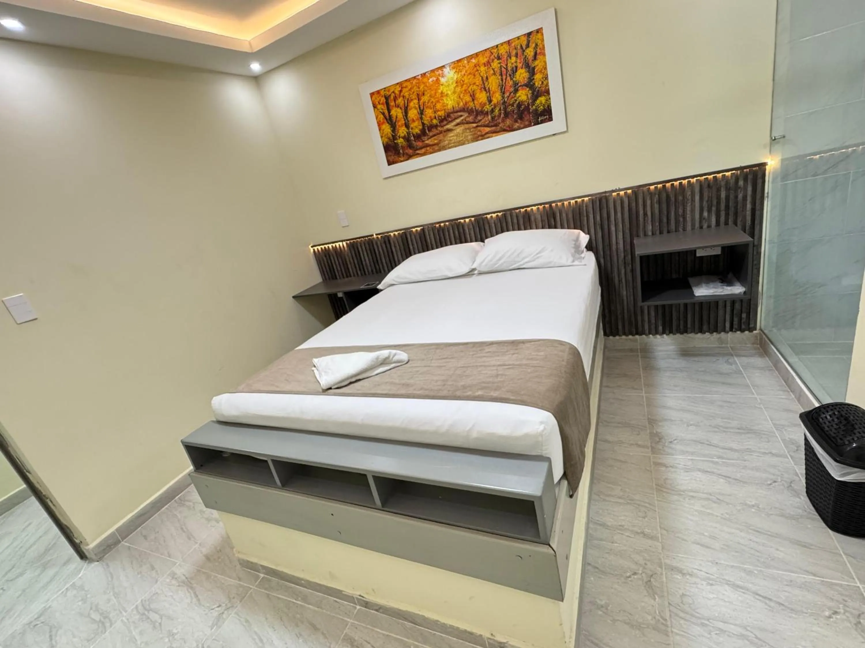 Bed in Hotel Magistral Suiter