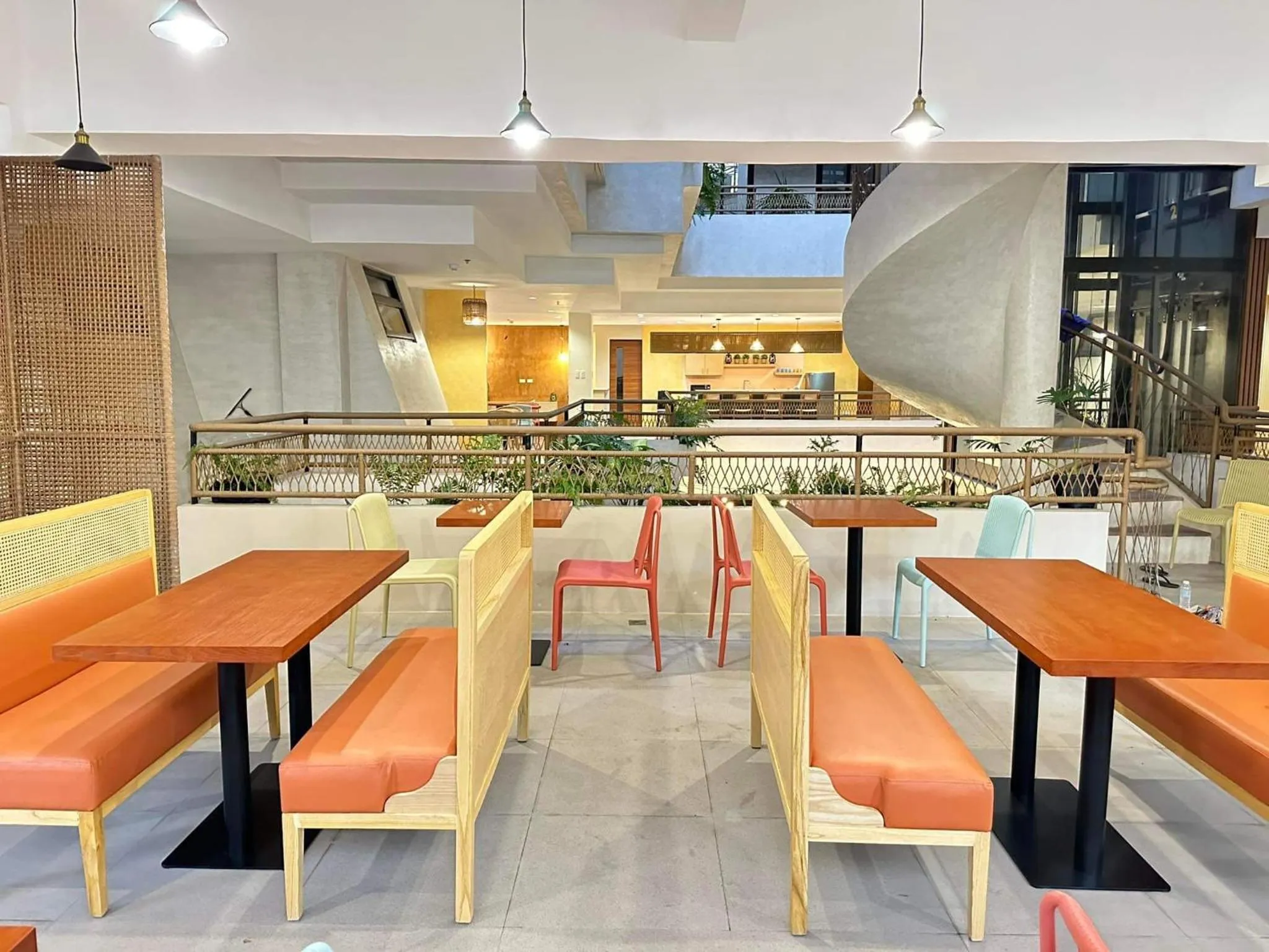 Seating area in Barco El Nido Hotel