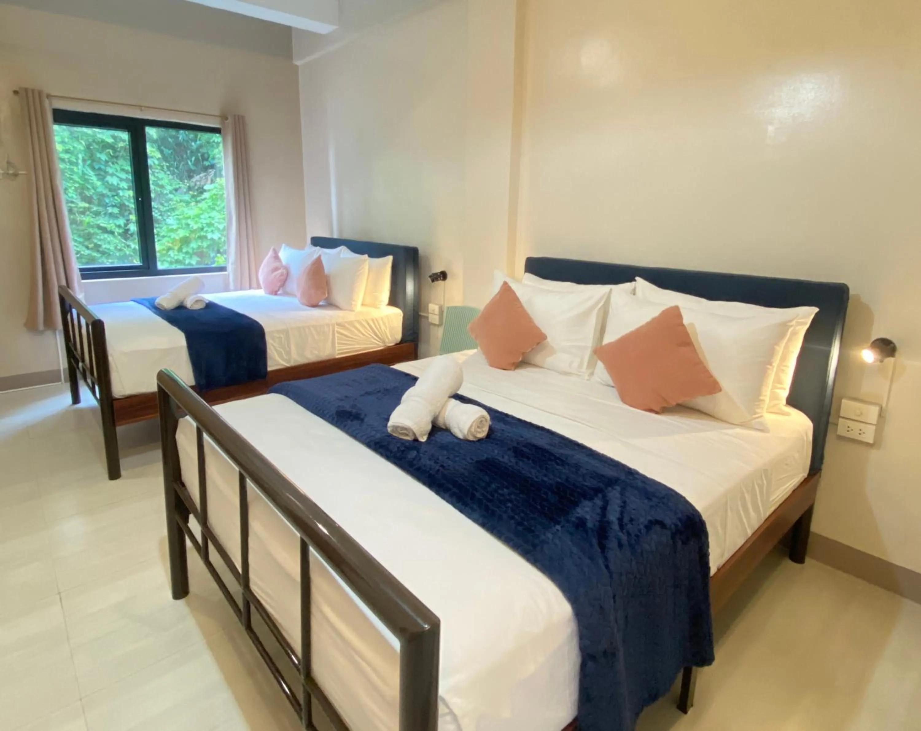 Bed in Barco El Nido Hotel