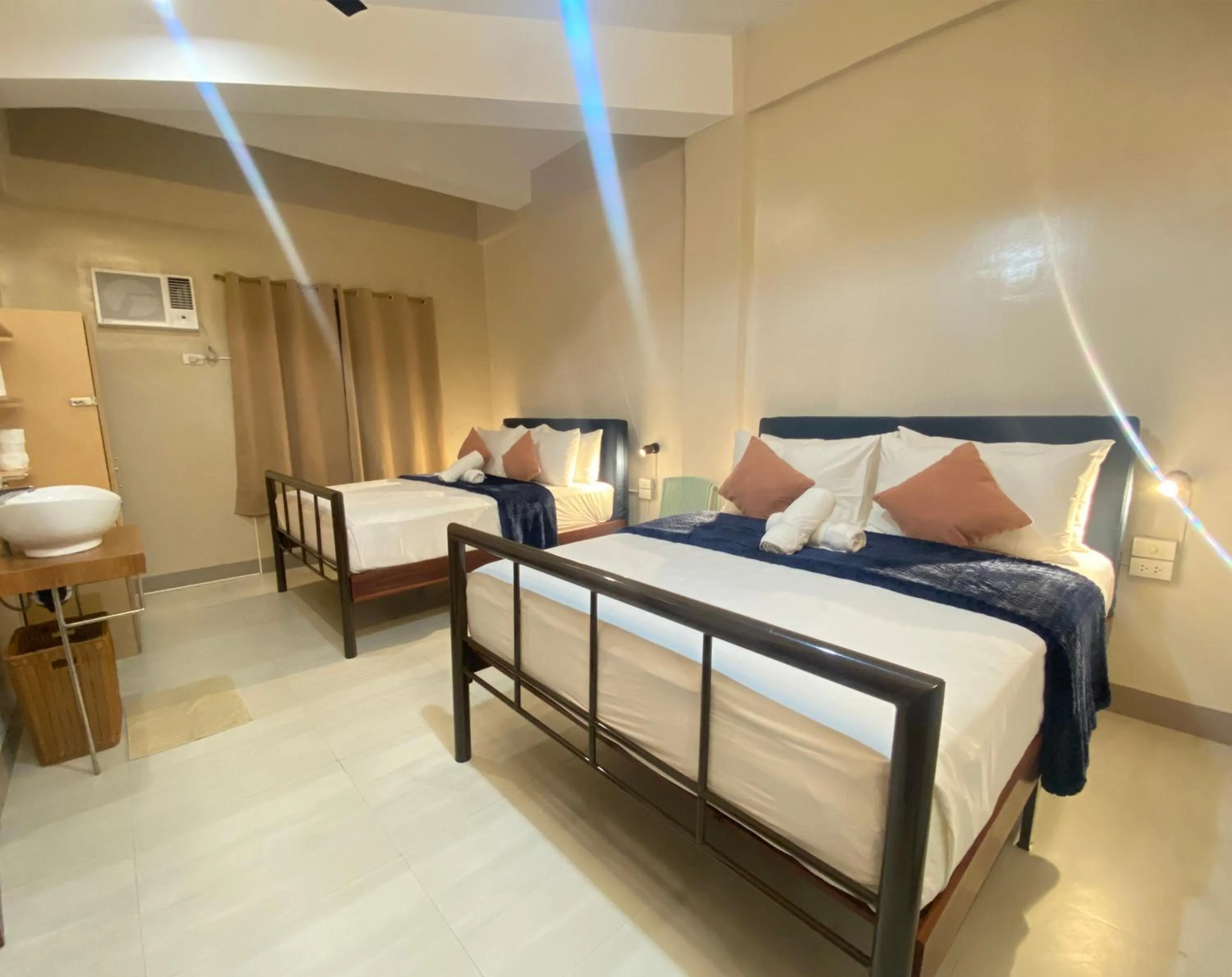 Bed in Barco El Nido Hotel