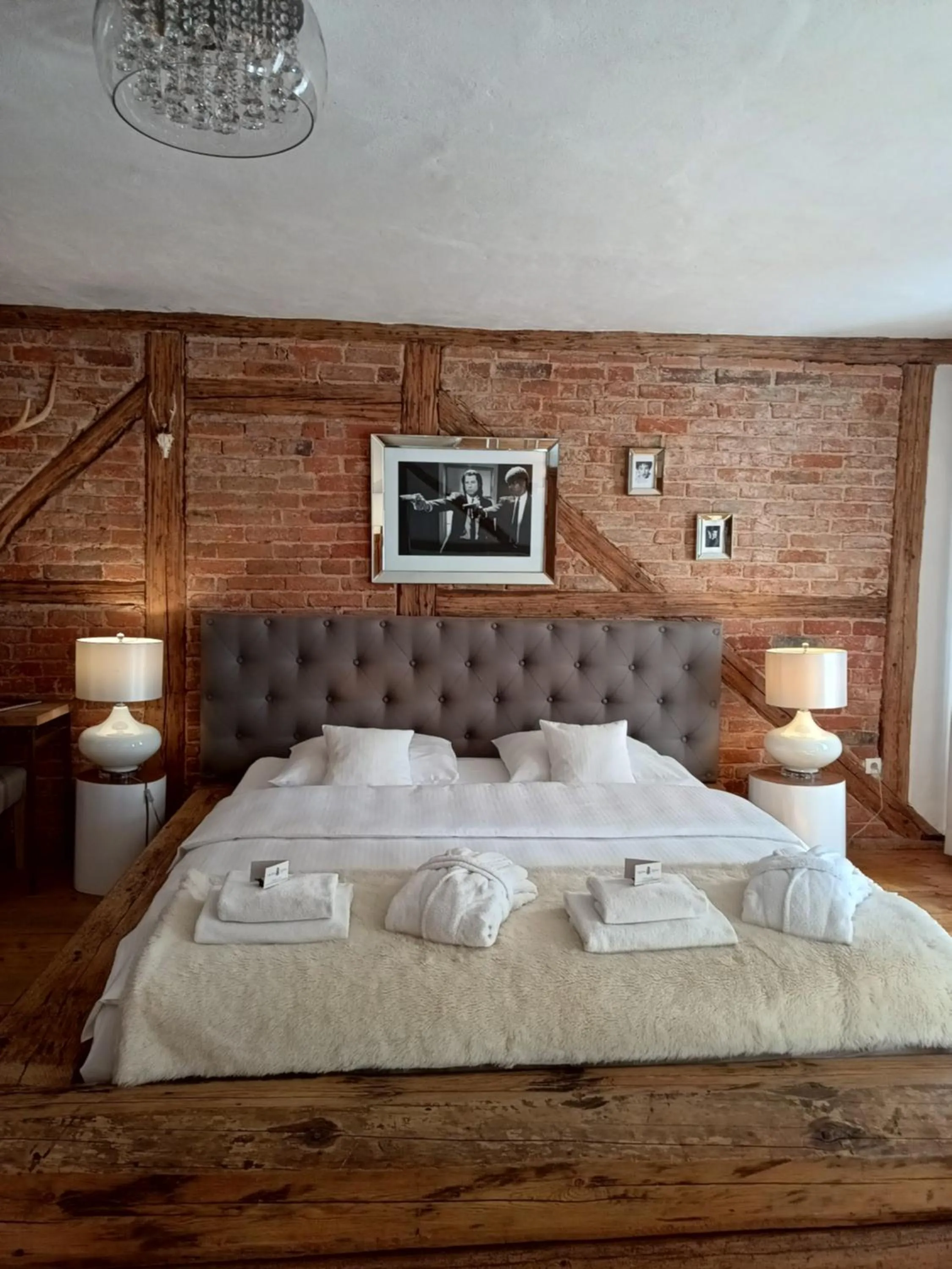 Bed in Zajazd Karczma Zagłoba