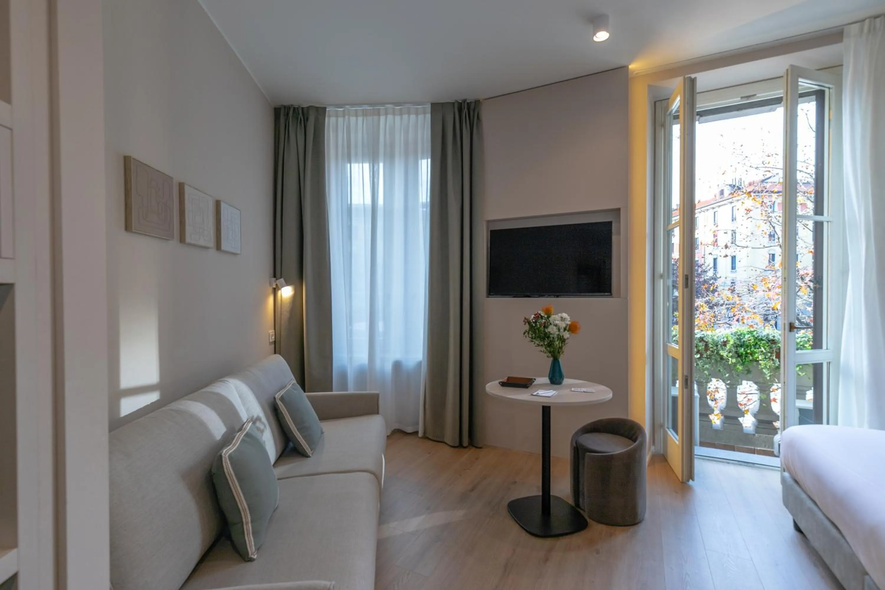 Seating area in Aiello Hotels - Isola Design District