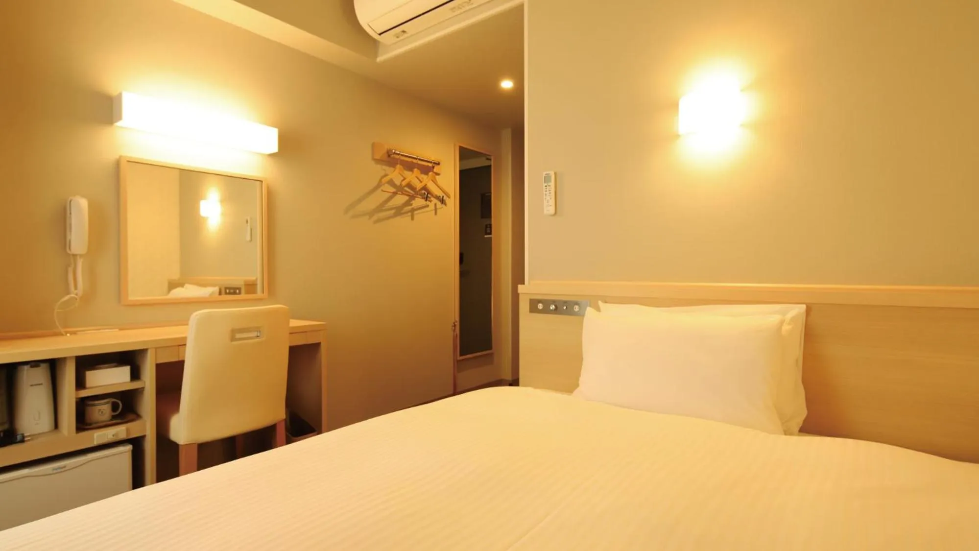 Bed in AB Hotel Gamagori