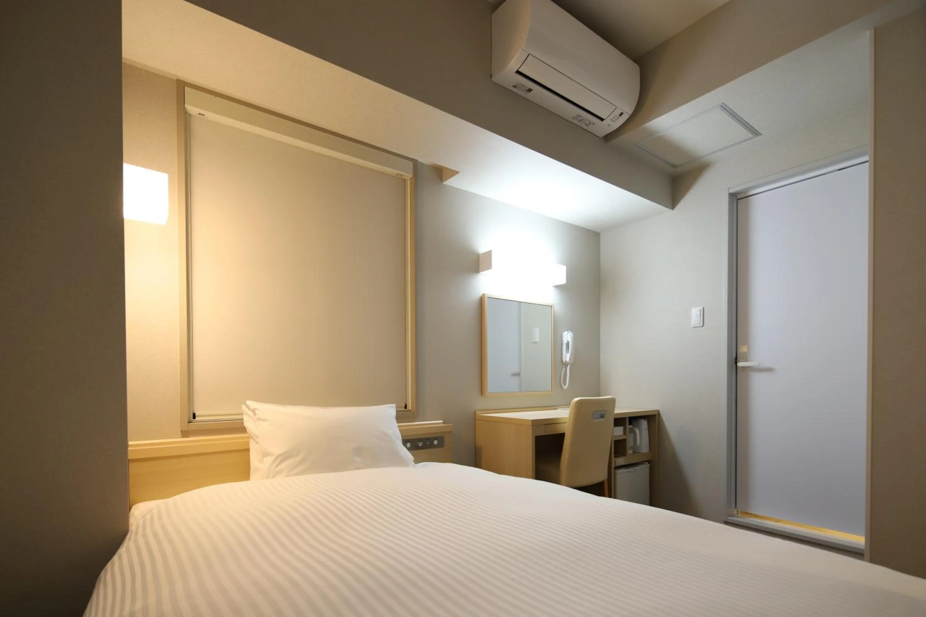 Bed in AB Hotel Shiojiri