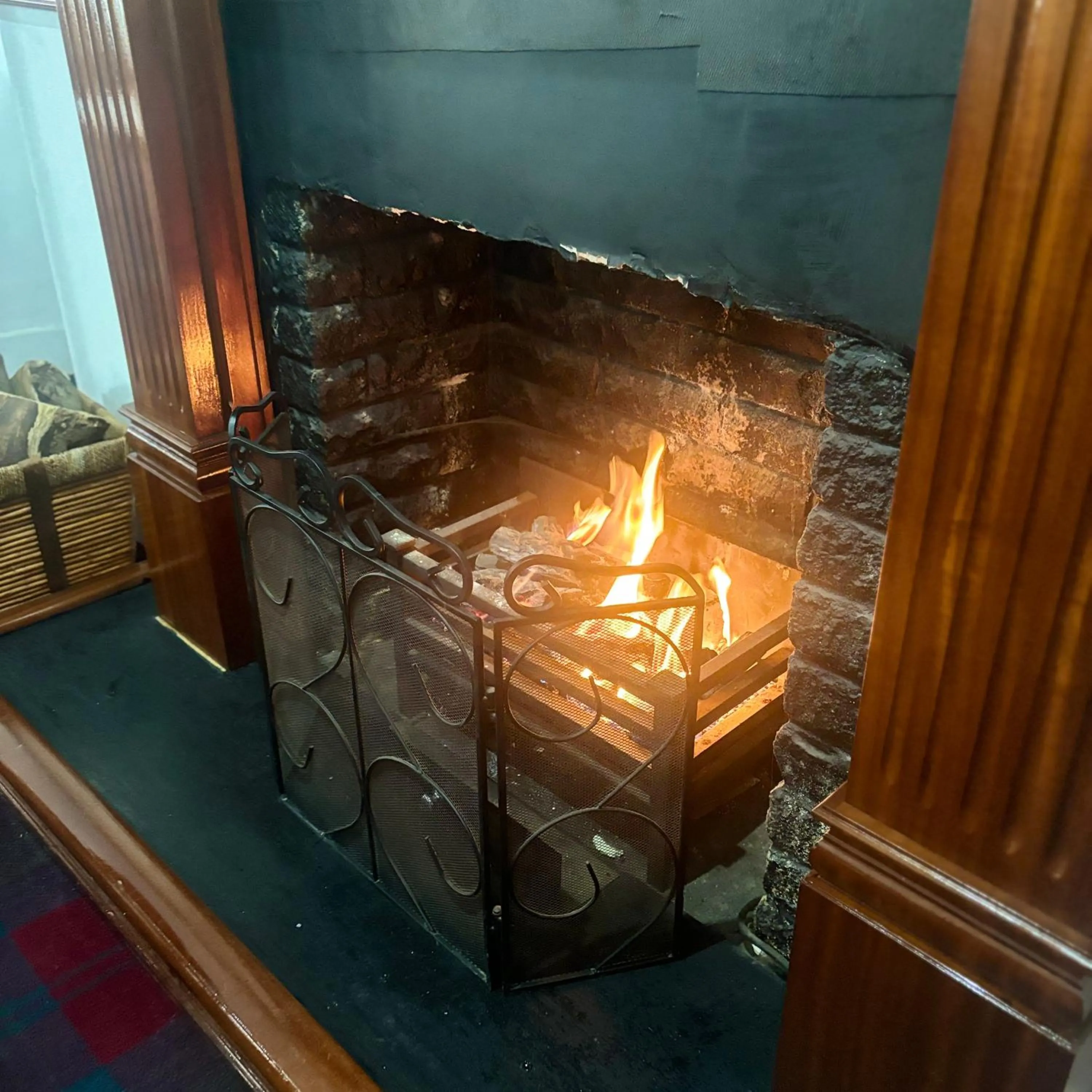 fireplace in Lomond Hills Hotel & Health Club