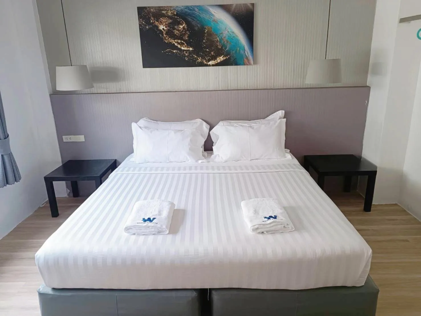 Bed in Whale Hostel Cha-Am