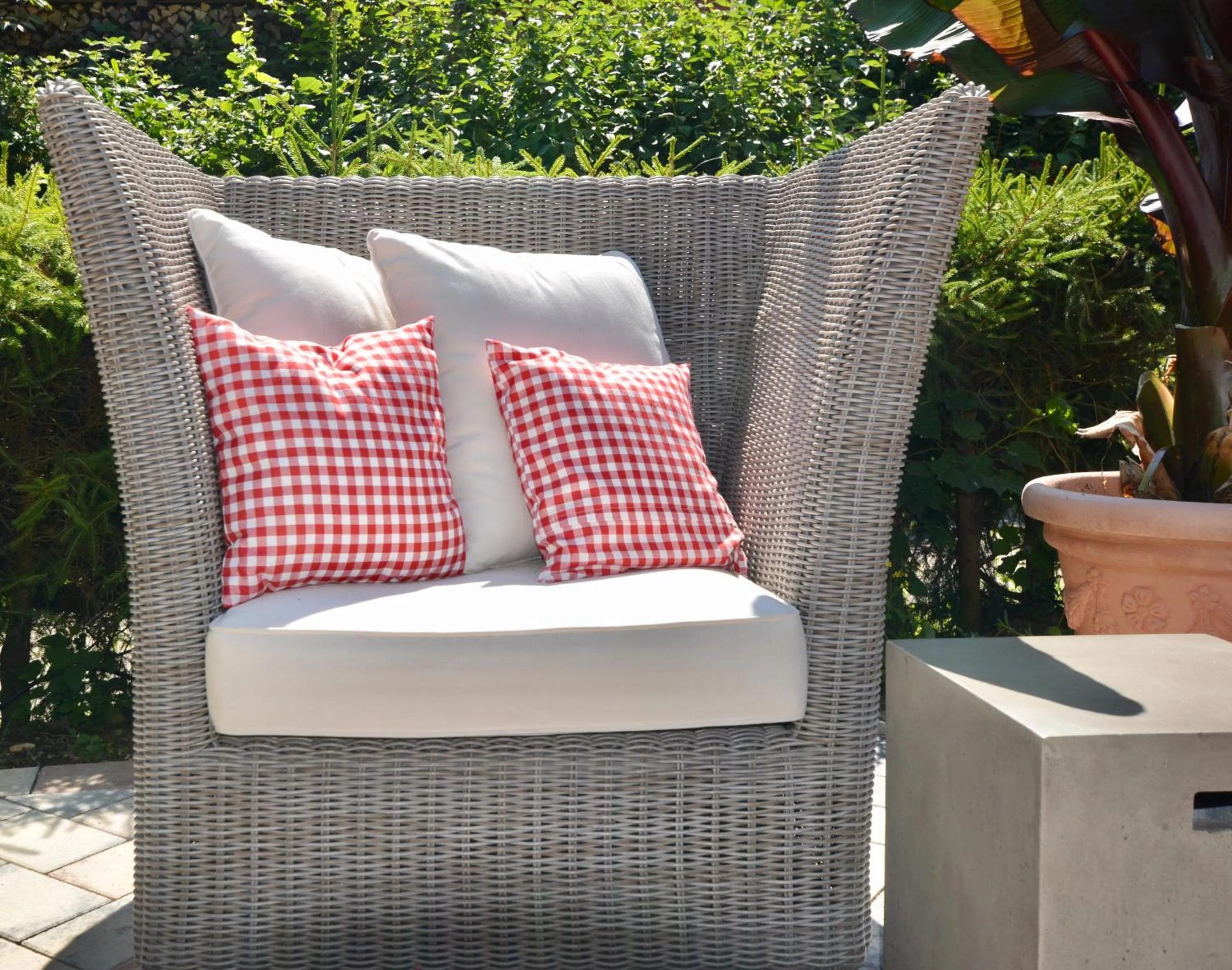 Garden in Genusshotel Hirschen - Erholung im Grünen (Südschwarzwald)