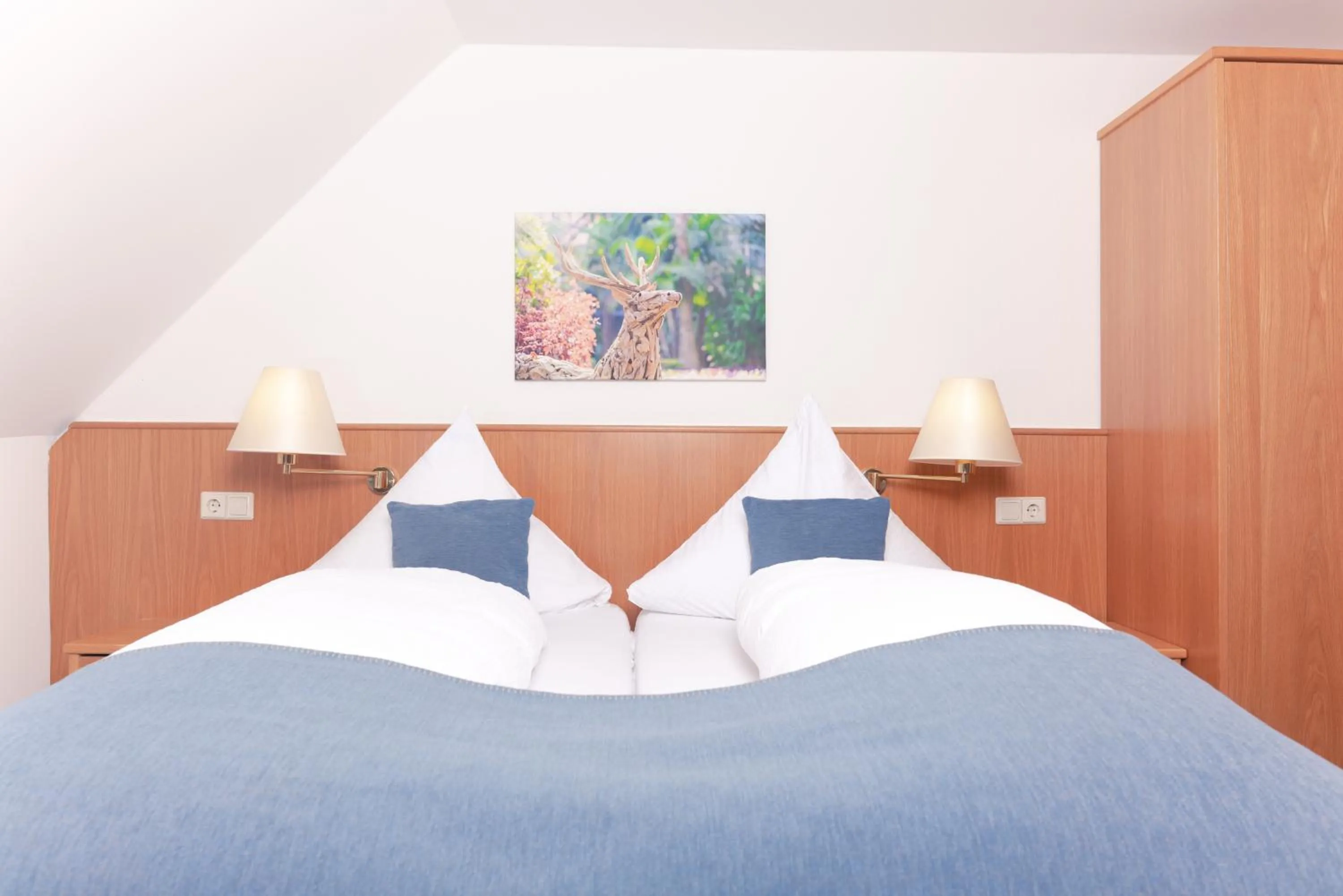 Bedroom, Bed in Genusshotel Hirschen - Erholung im Grünen (Südschwarzwald)