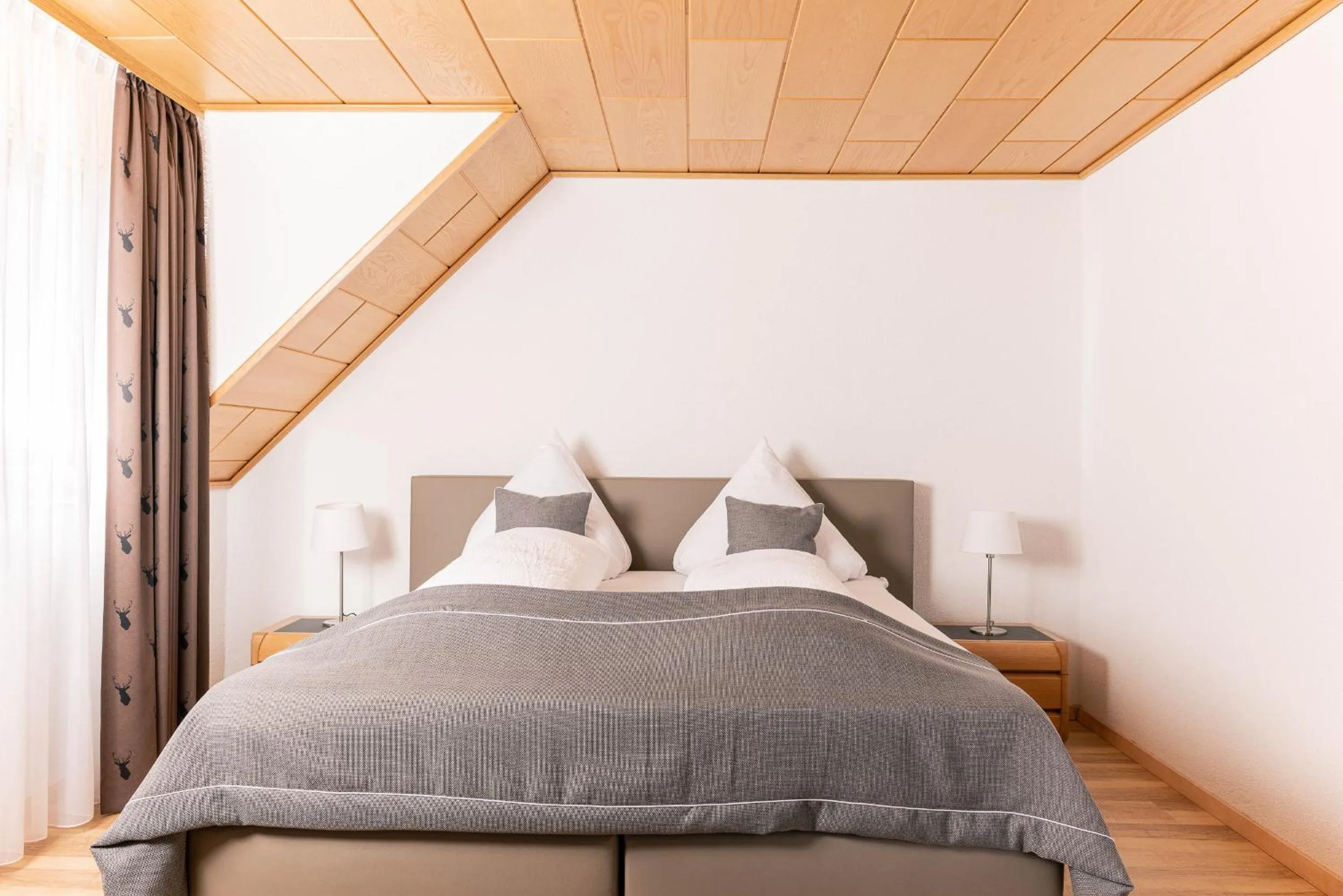 Bed in Genusshotel Hirschen - Erholung im Grünen (Südschwarzwald)