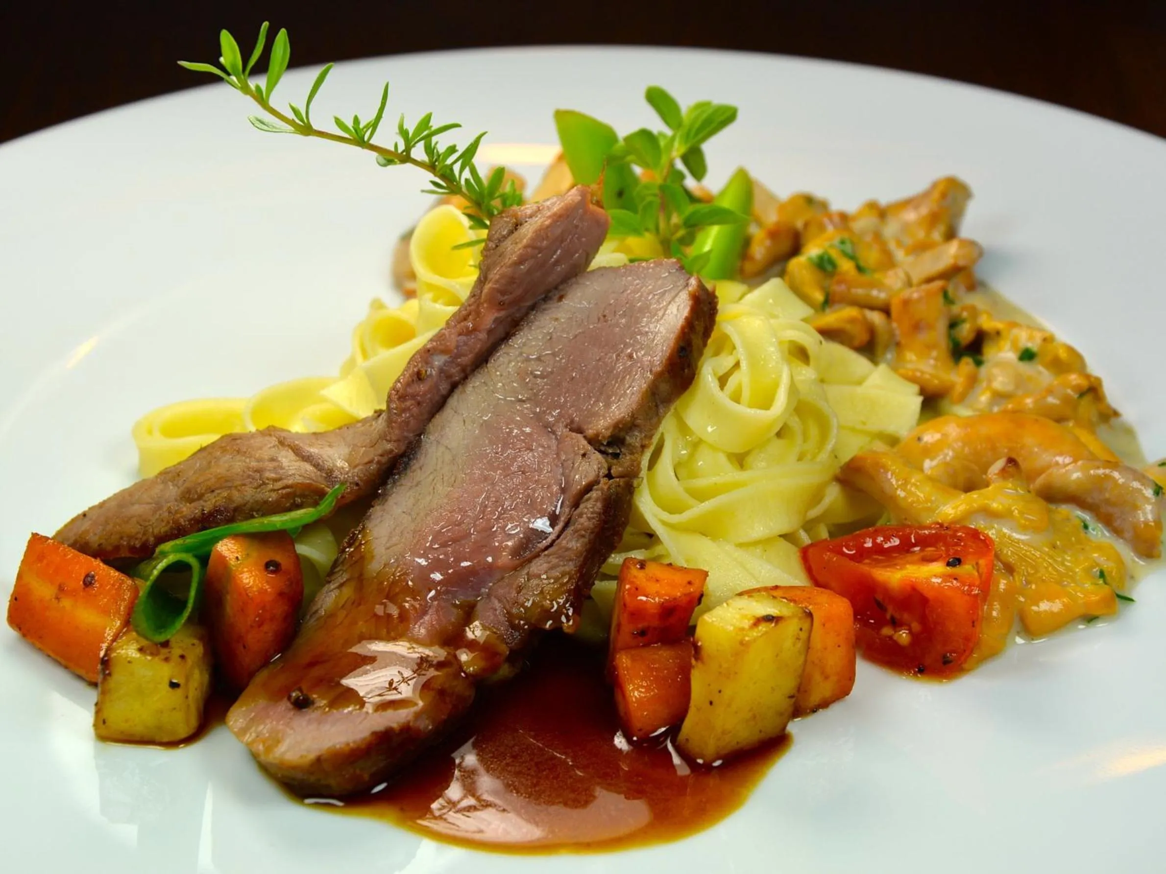 Lunch in Genusshotel Hirschen - Erholung im Grünen (Südschwarzwald)