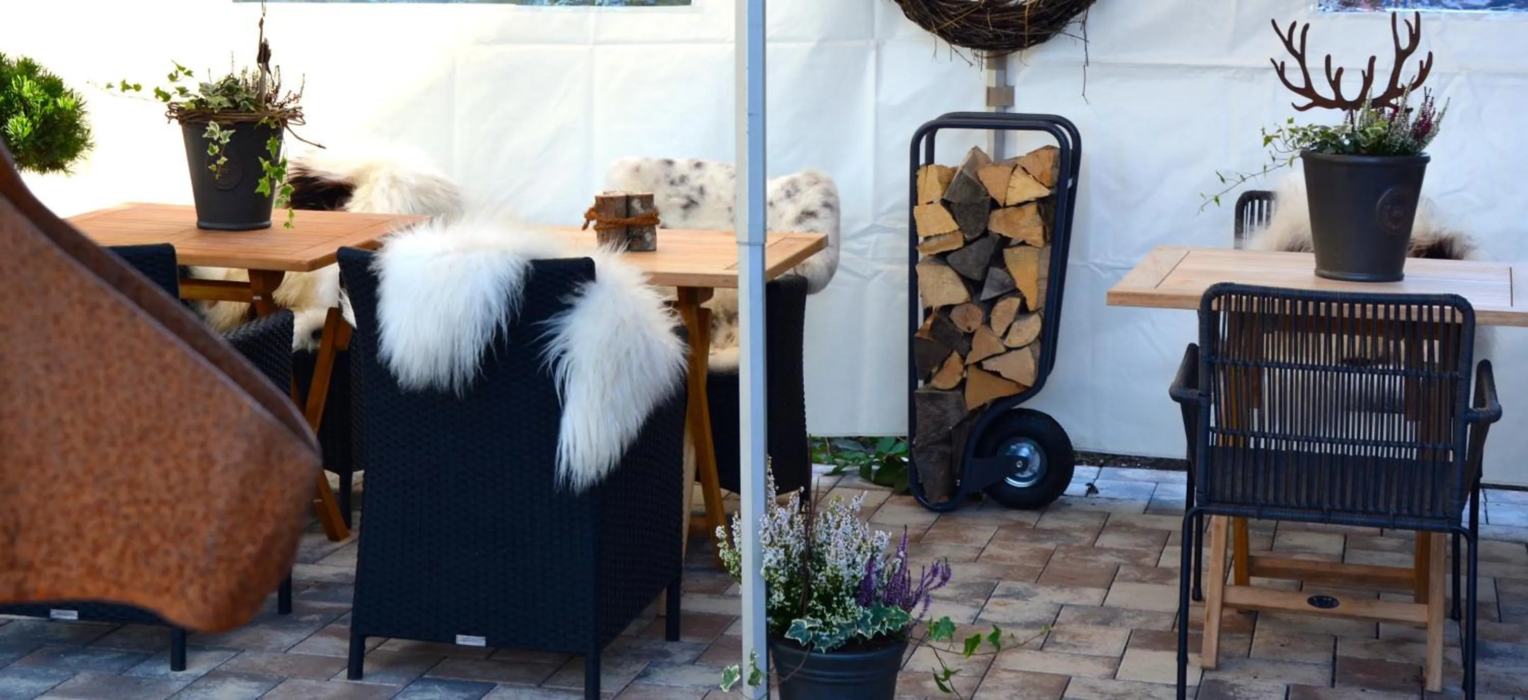 Garden in Genusshotel Hirschen - Erholung im Grünen (Südschwarzwald)