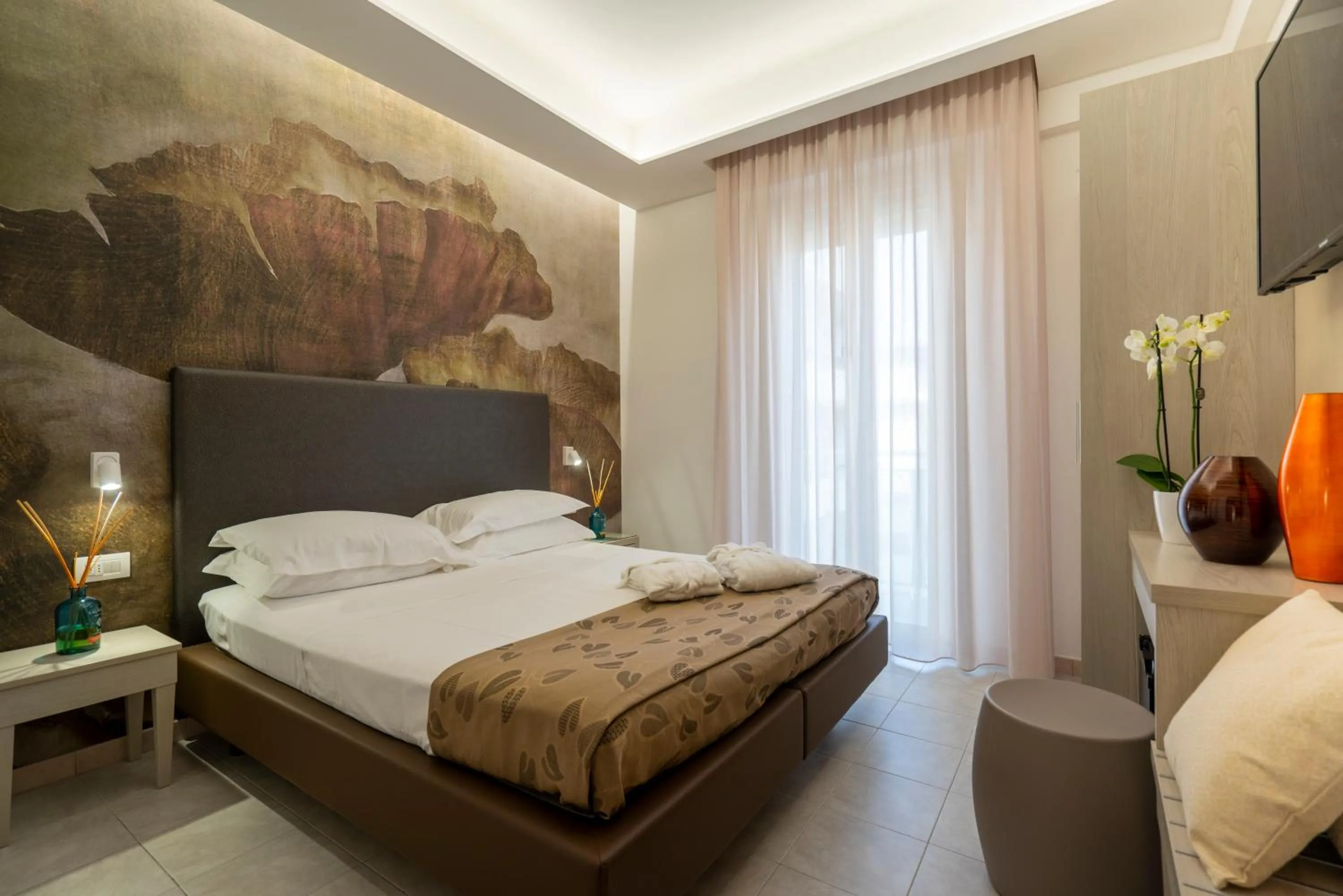 Bedroom, Bed in Hotel Stella D'Oro