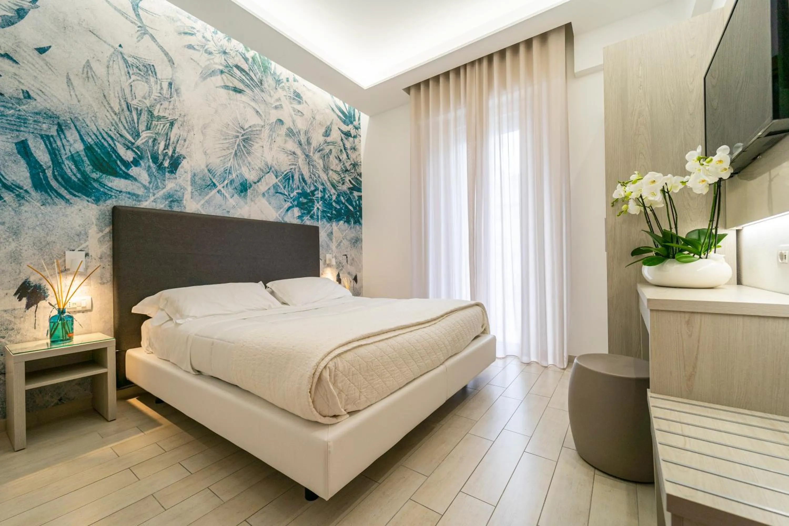 Bed in Hotel Stella D'Oro