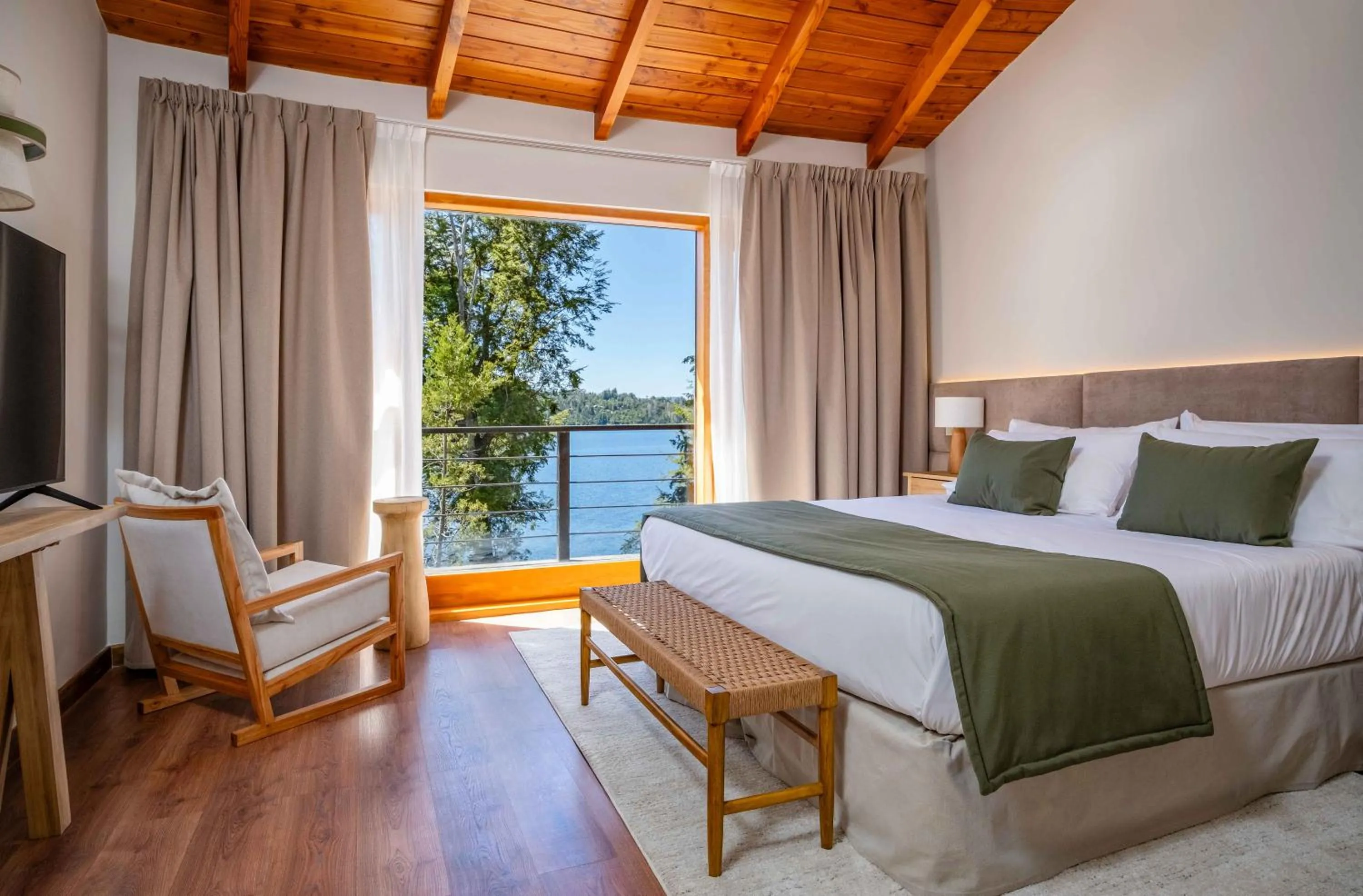 Natural landscape, Bed in Puerto Manzano Boutique Hotel