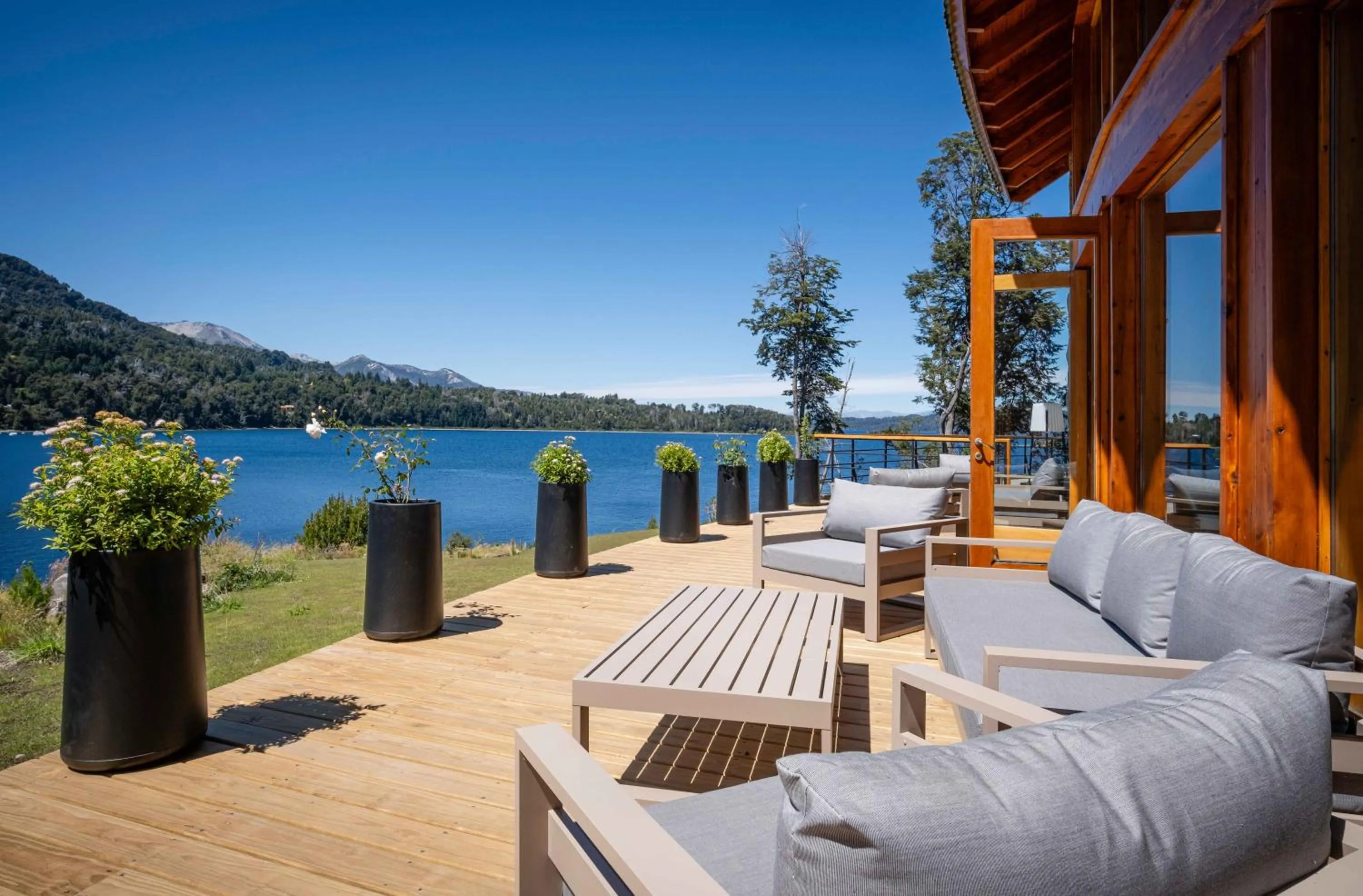 Patio in Puerto Manzano Boutique Hotel