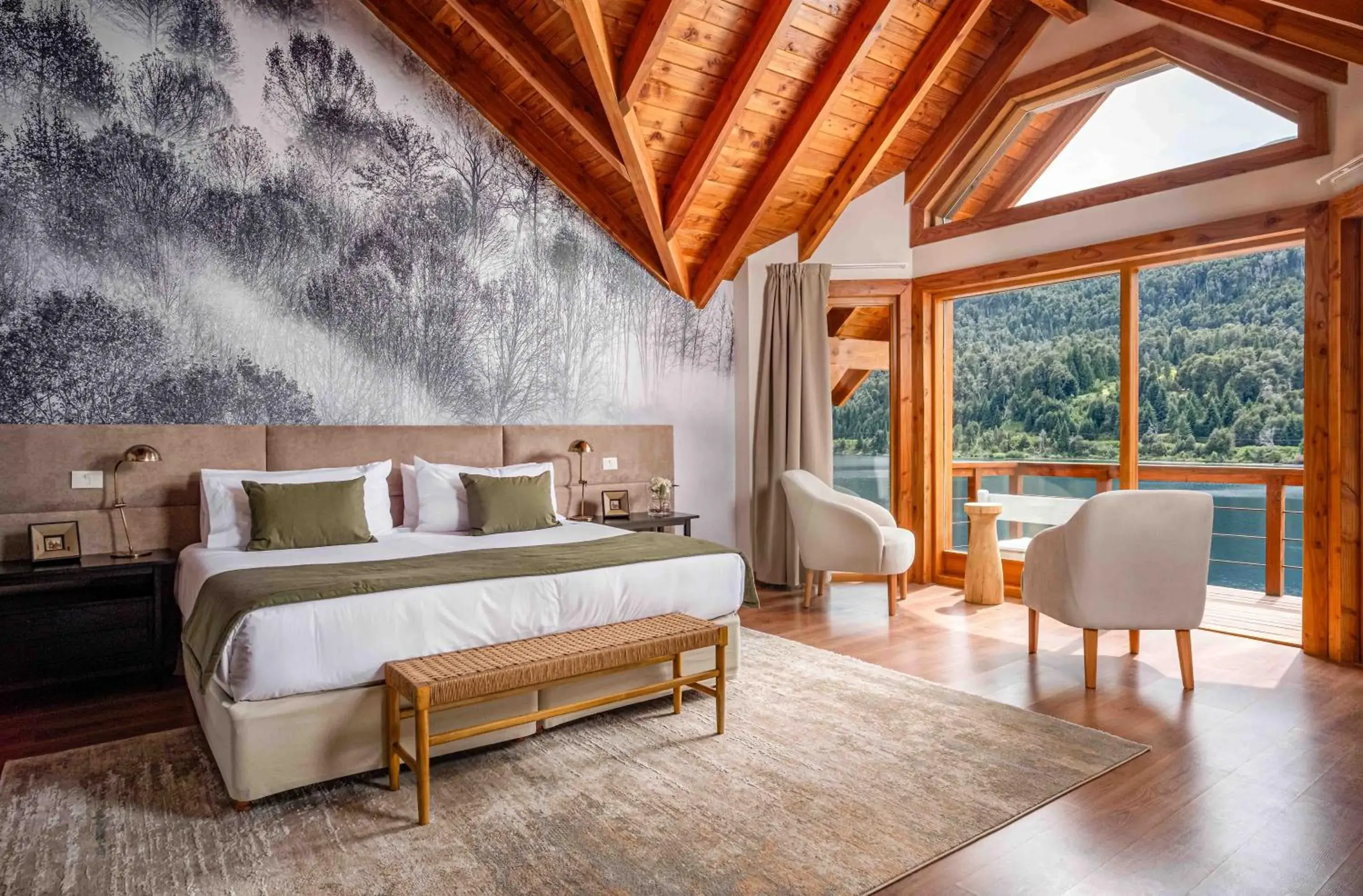 Living room, Bed in Puerto Manzano Boutique Hotel Living room, Bed in Puerto Manzano Boutique Hotel