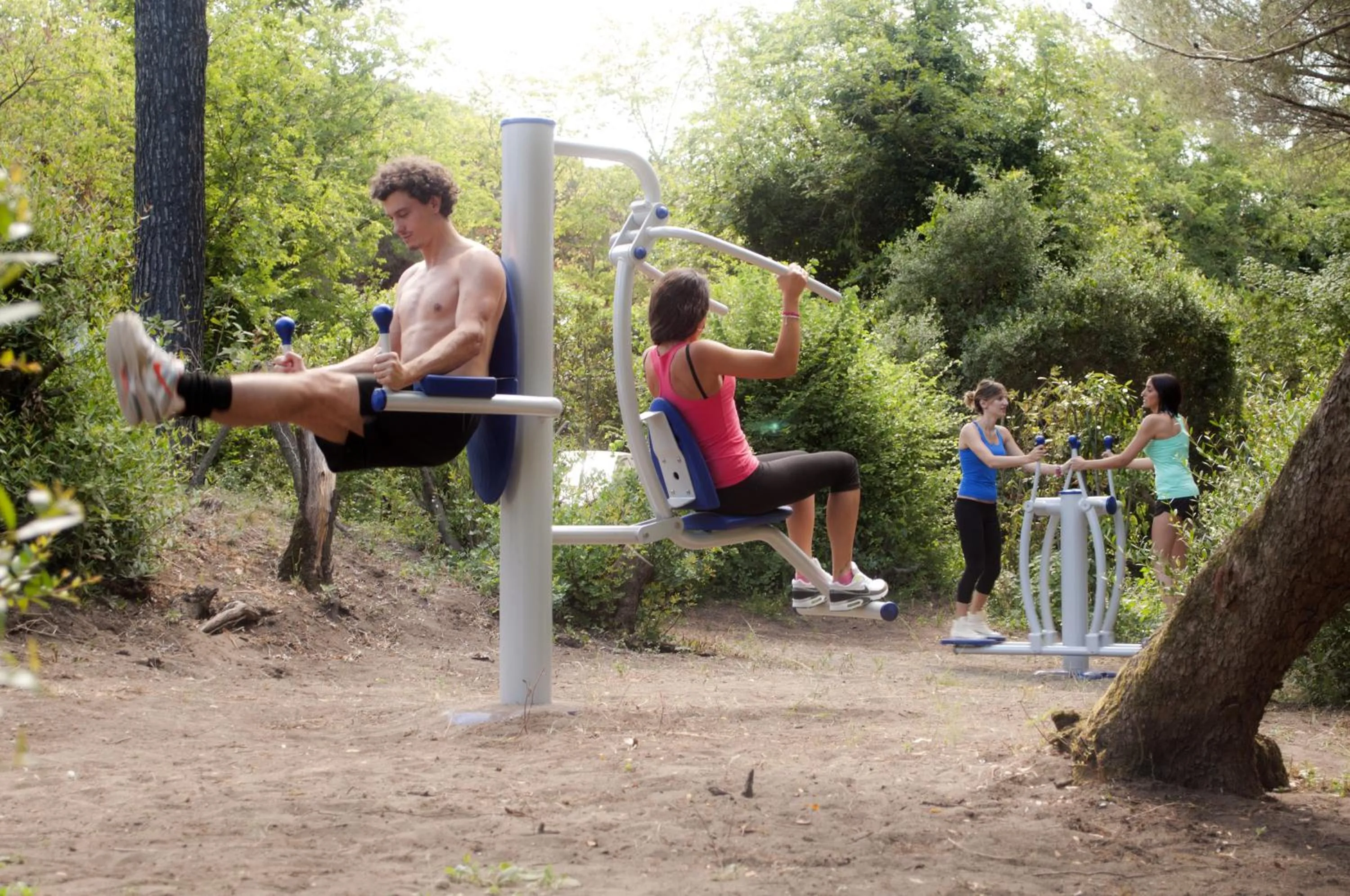 Fitness centre/facilities in Le Esperidi Camping Ecoresort