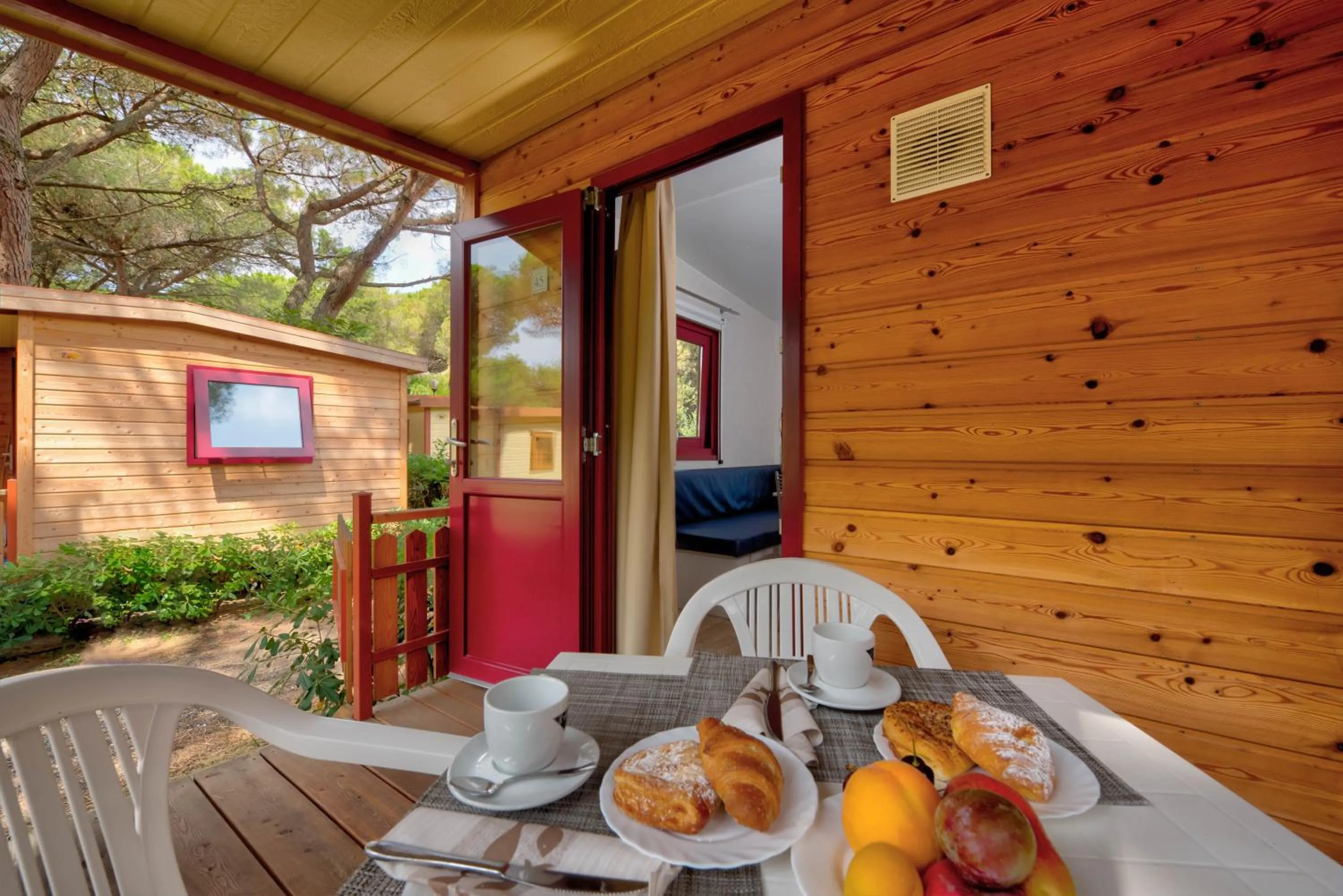 Balcony/Terrace in Le Esperidi Camping Ecoresort