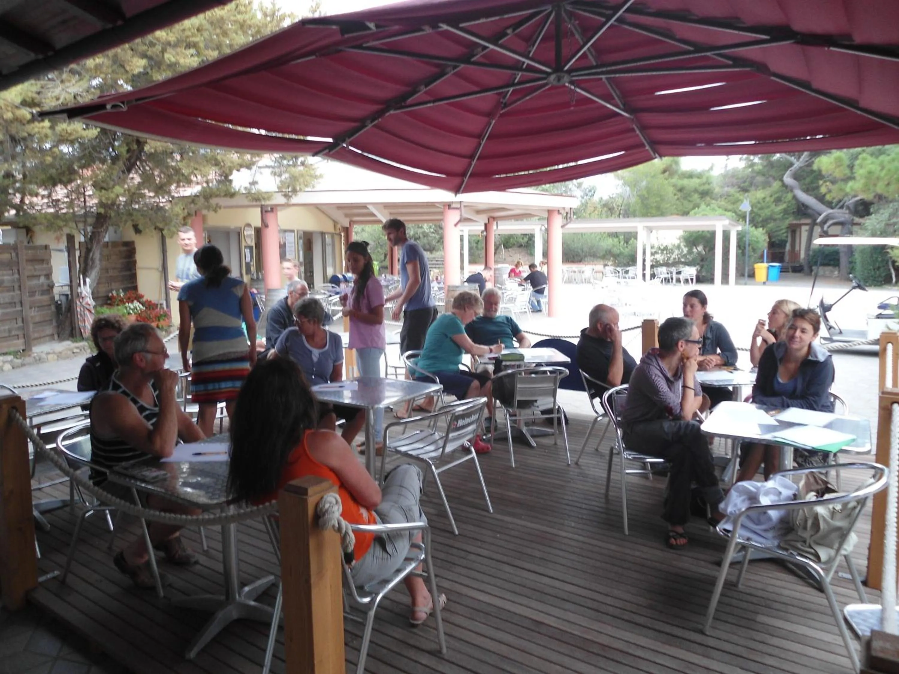 Lunch in Le Esperidi Camping Ecoresort