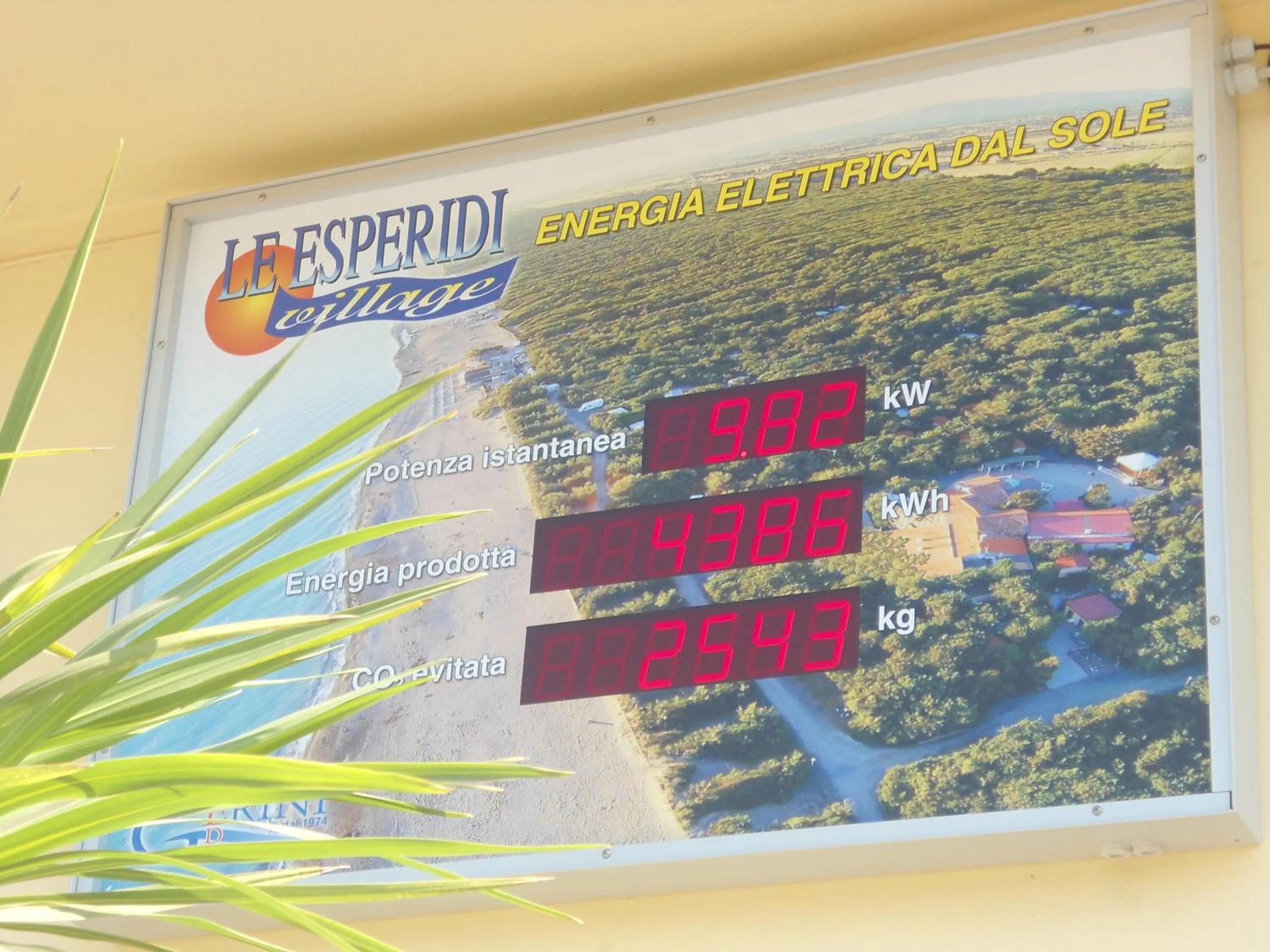 Decorative detail in Le Esperidi Camping Ecoresort