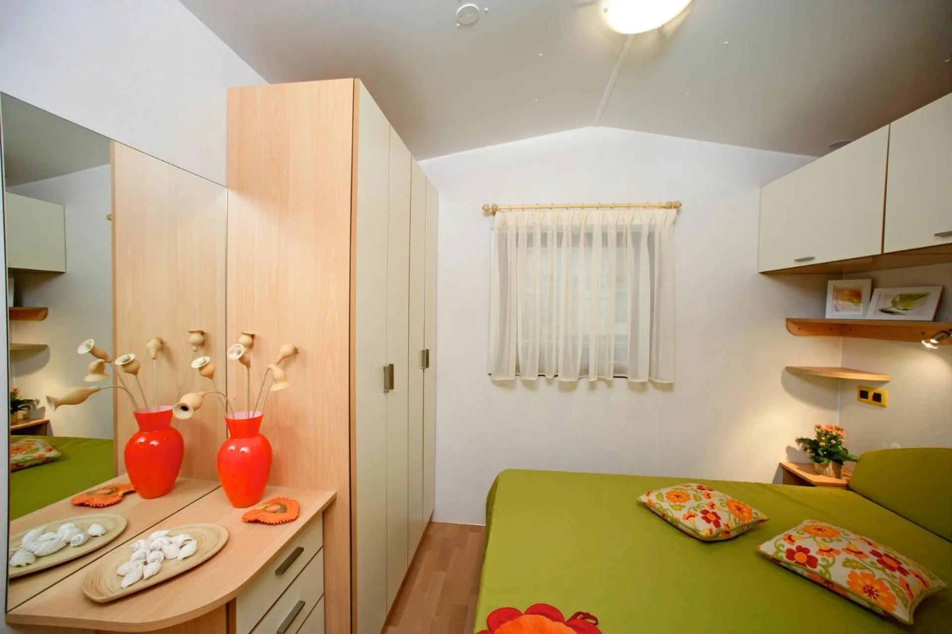 Bed in Le Esperidi Camping Ecoresort