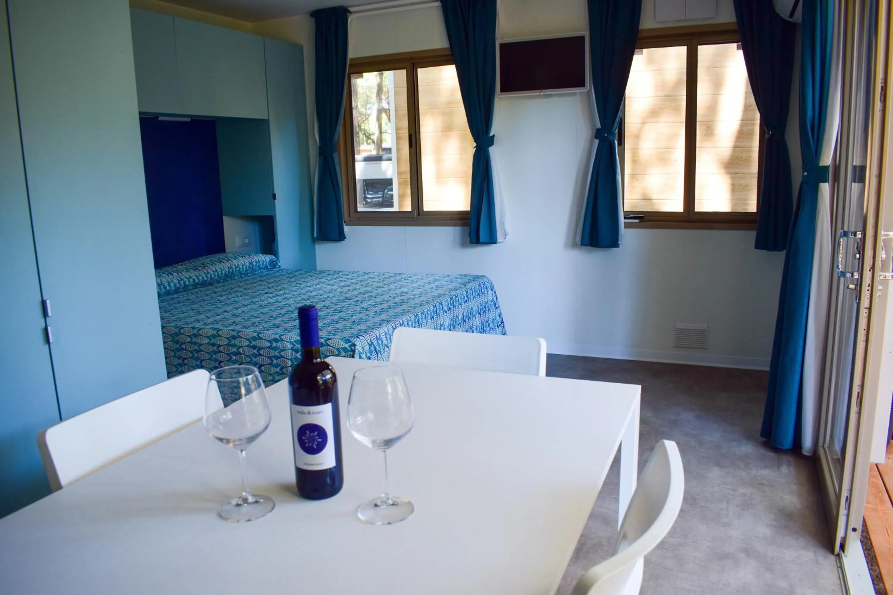 Bedroom in Le Esperidi Camping Ecoresort