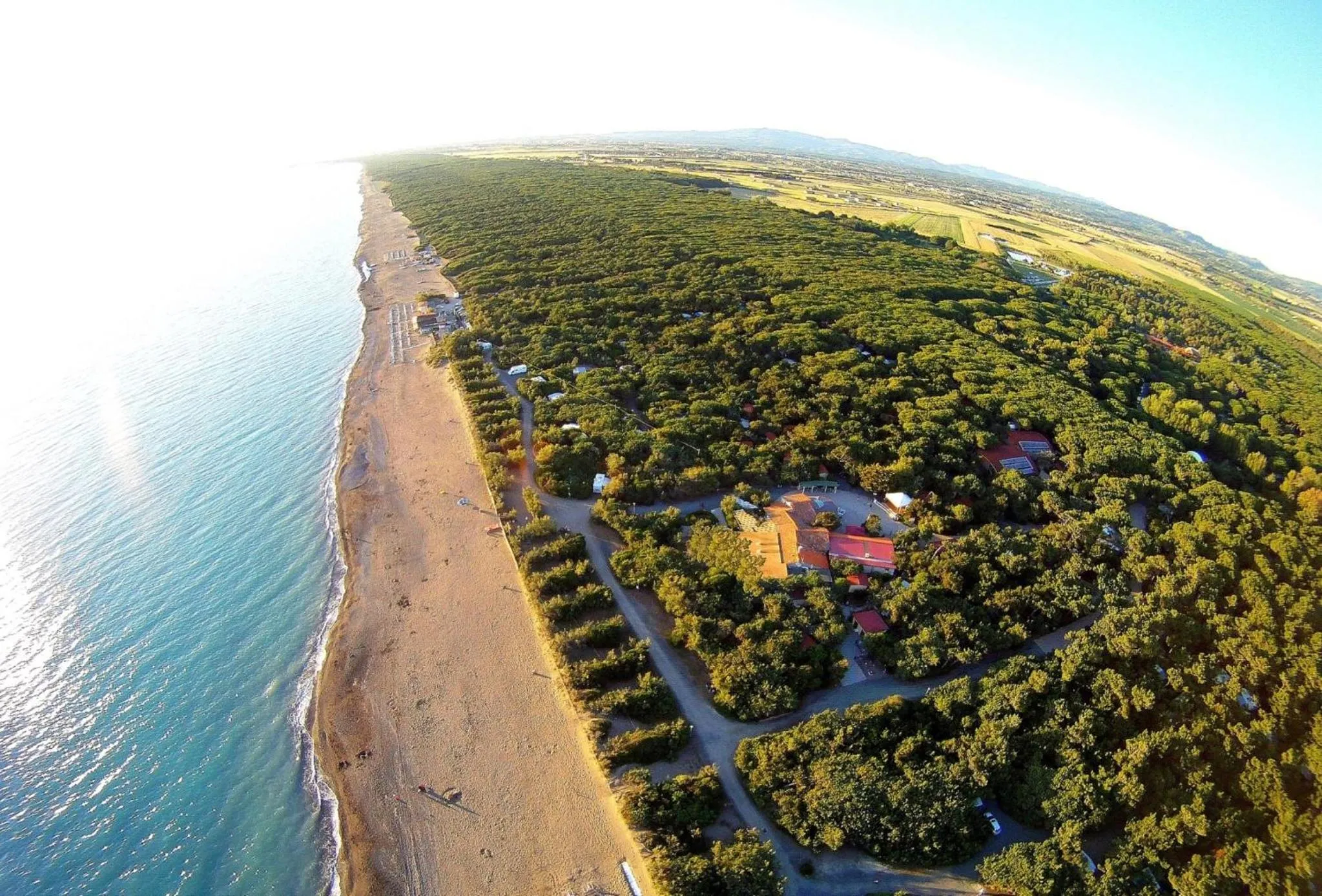 Bird's eye view in Le Esperidi Camping Ecoresort