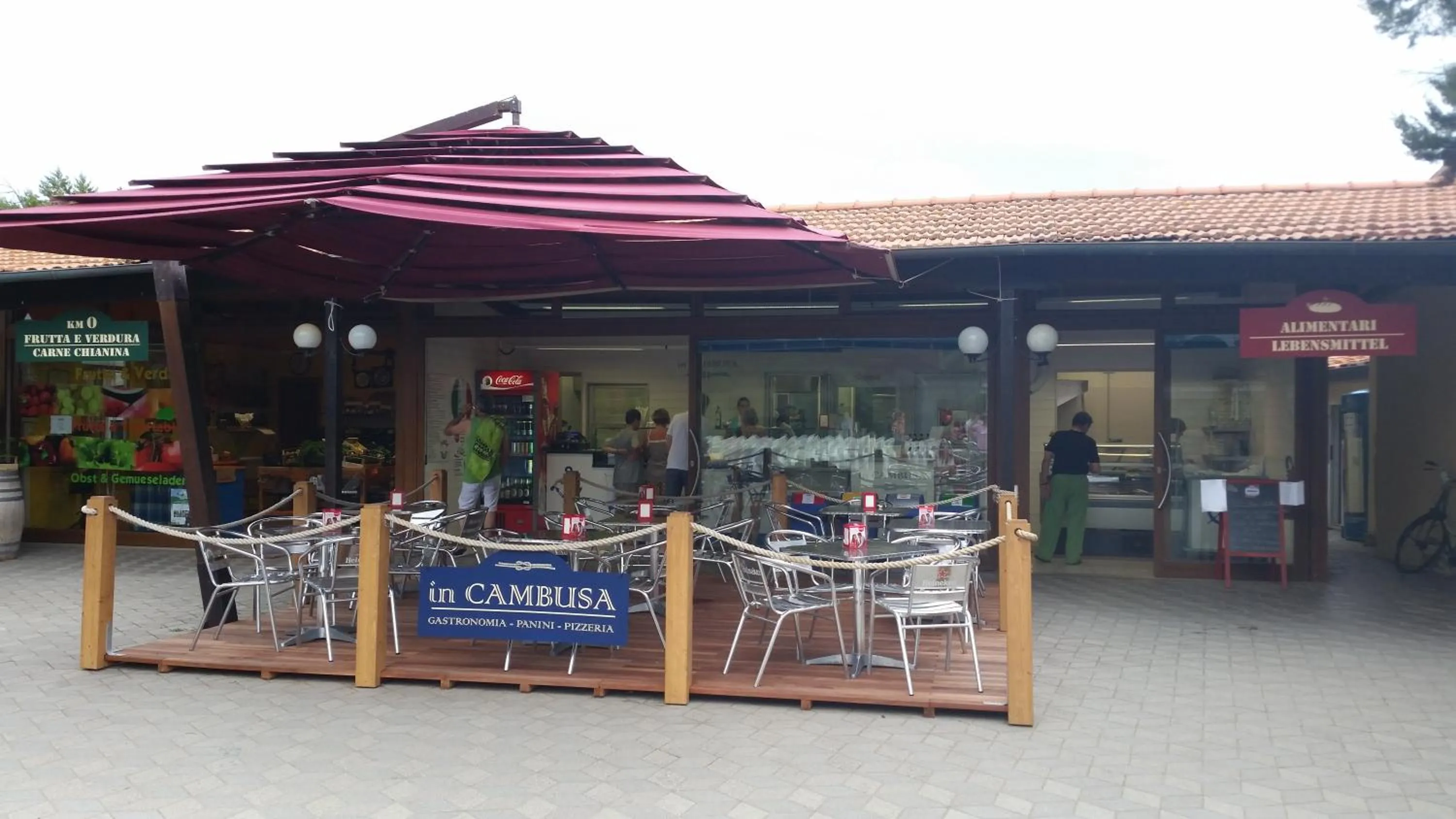 Meals in Le Esperidi Camping Ecoresort
