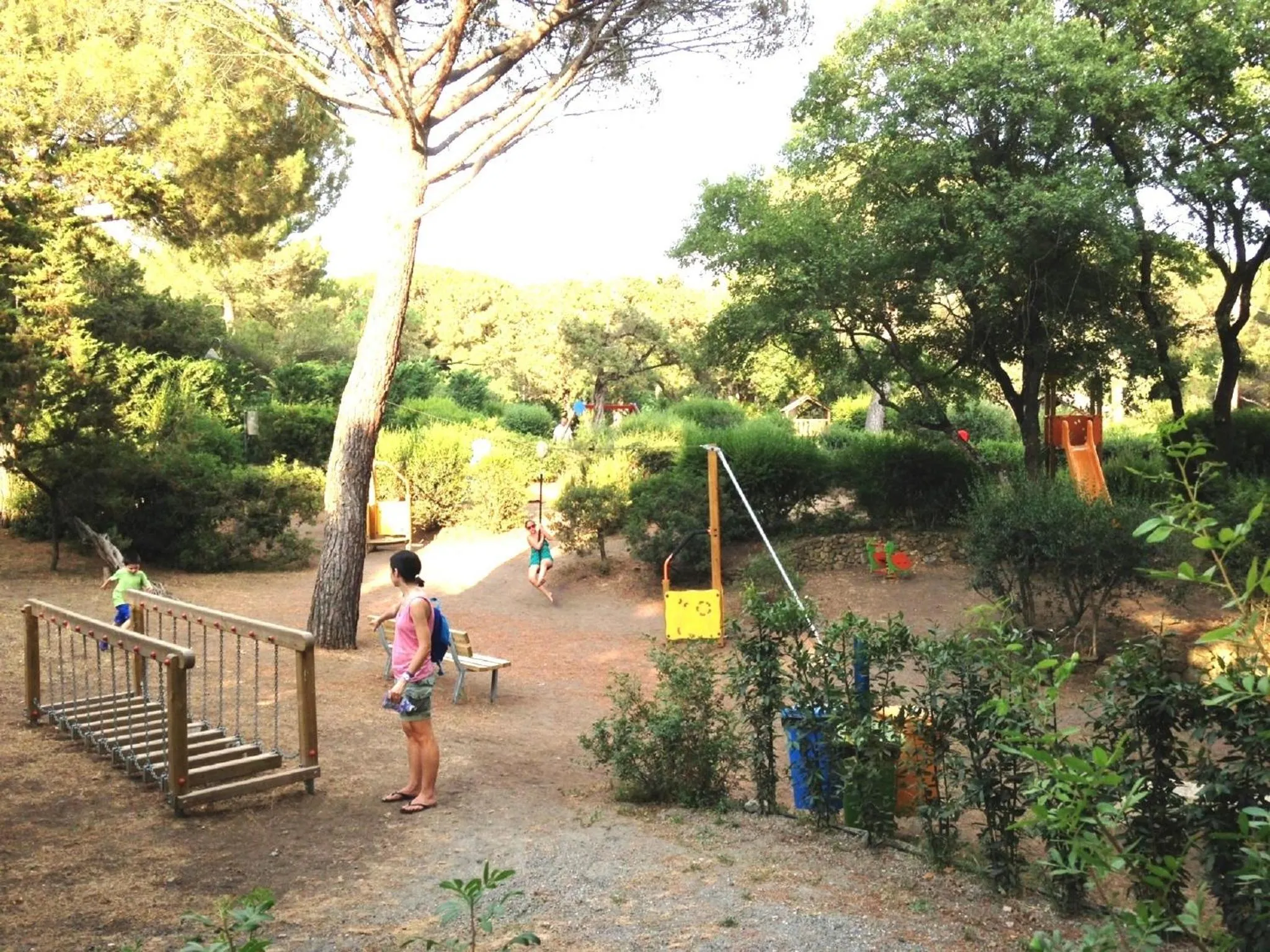 Children play ground in Le Esperidi Camping Ecoresort