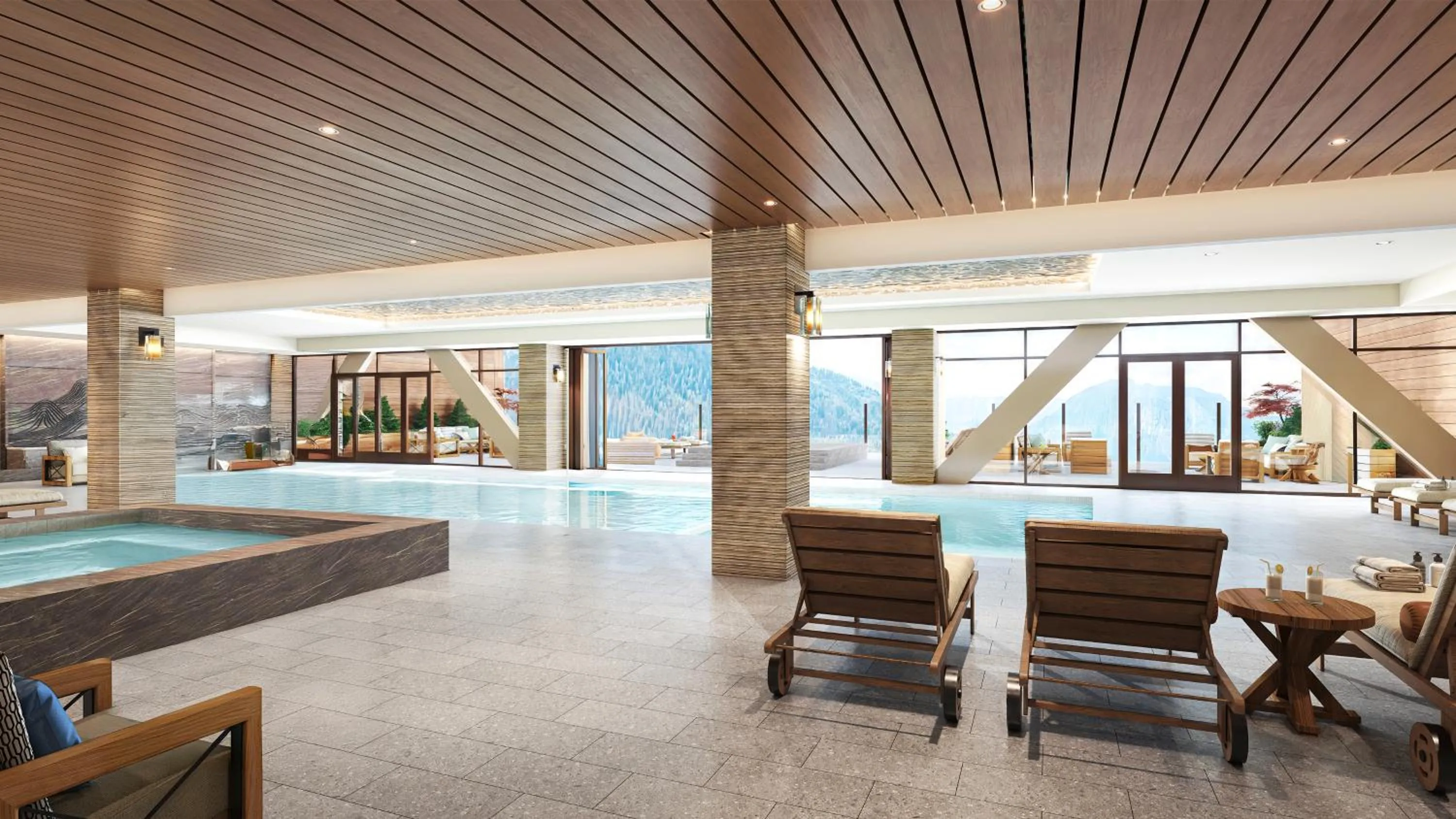 Swimming pool in Snoqualmie Casino & Hotel