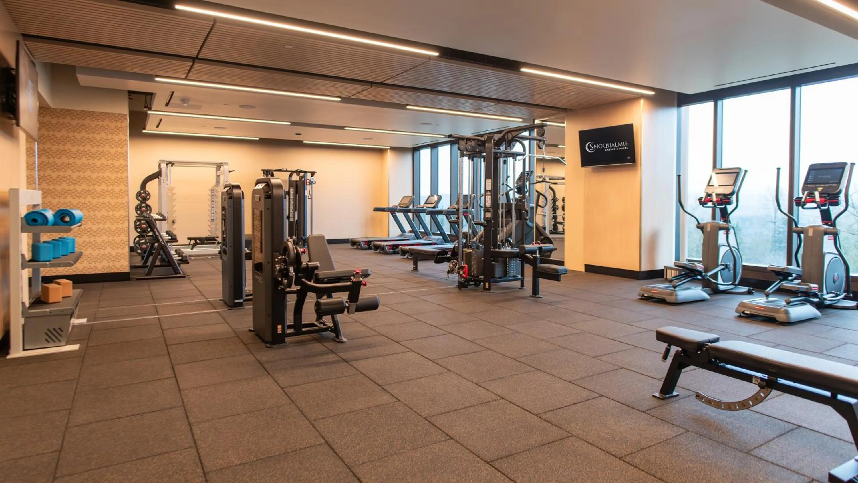 Fitness centre/facilities in Snoqualmie Casino & Hotel