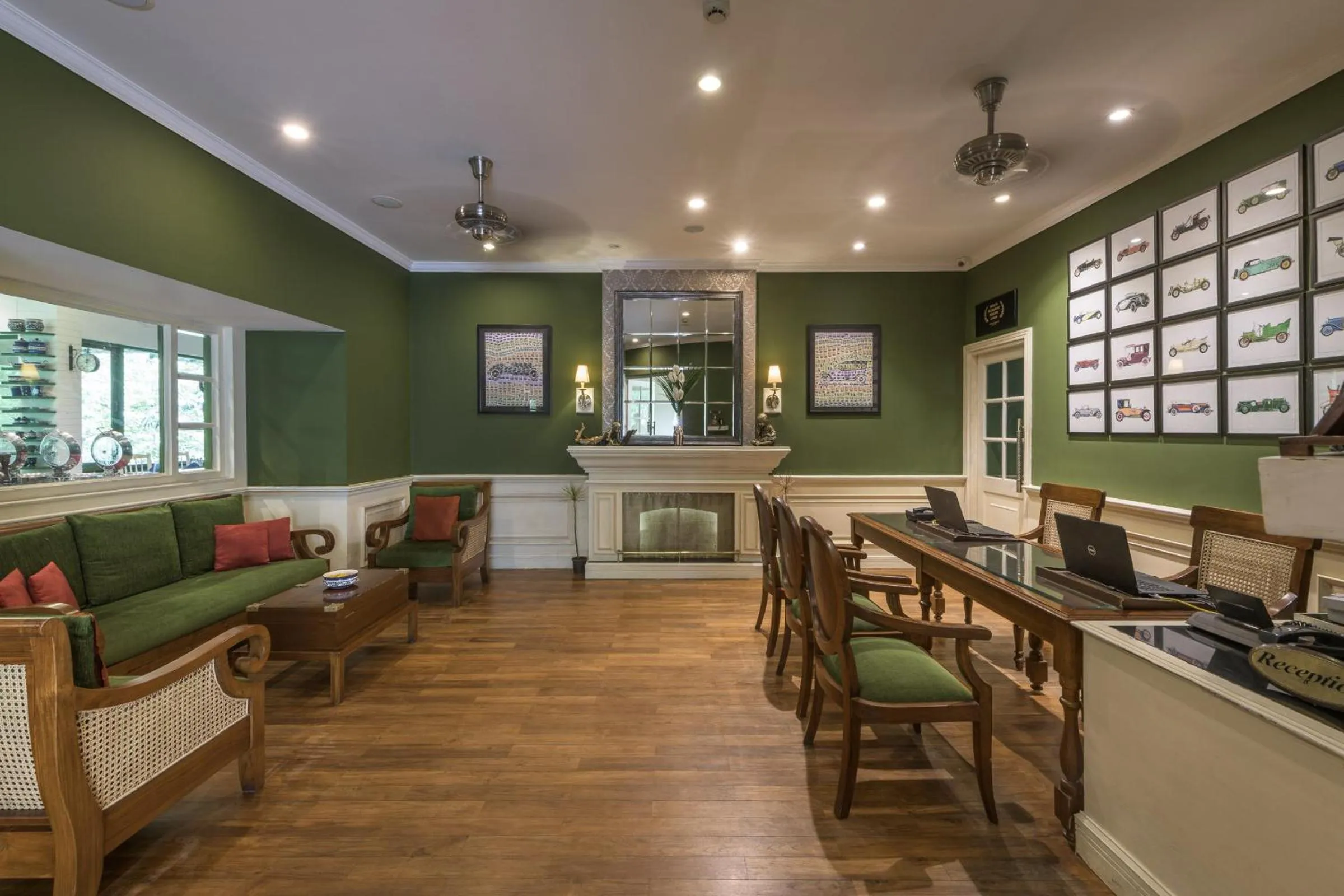 Lobby or reception in Club Mahindra Mount Serene, Munnar