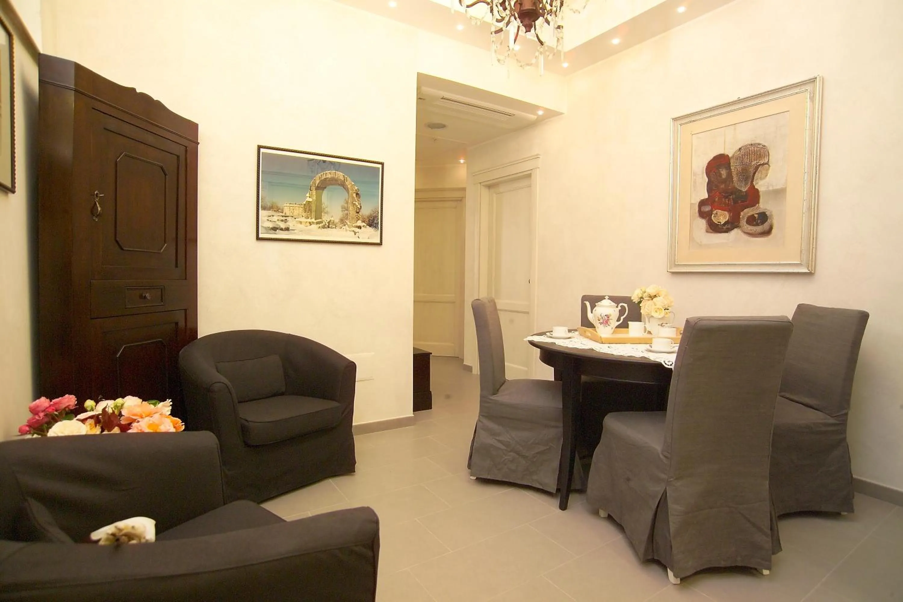 Lobby or reception in Stazione di Posta San Gemini