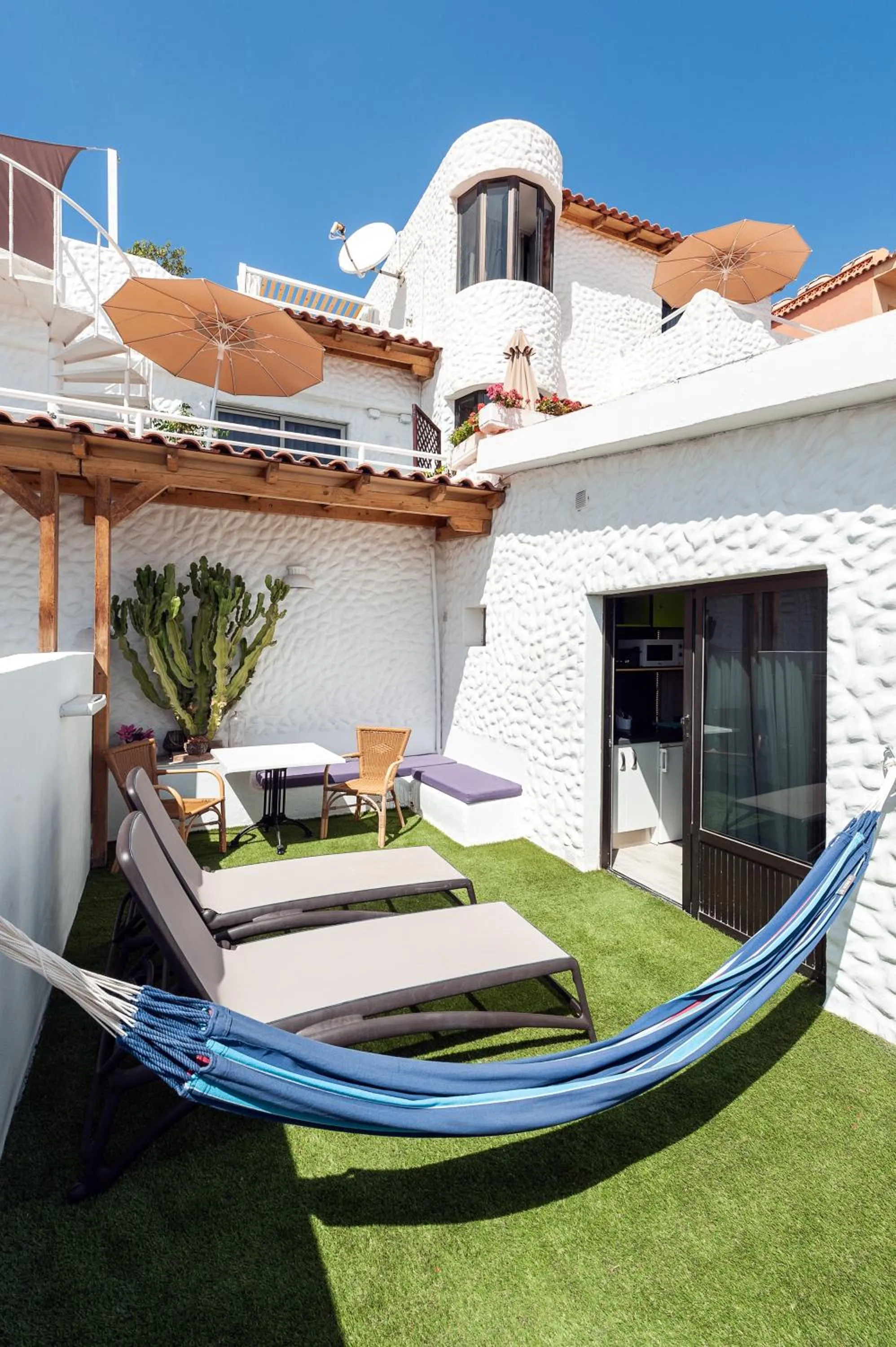 Patio in Apartamentos NataLis