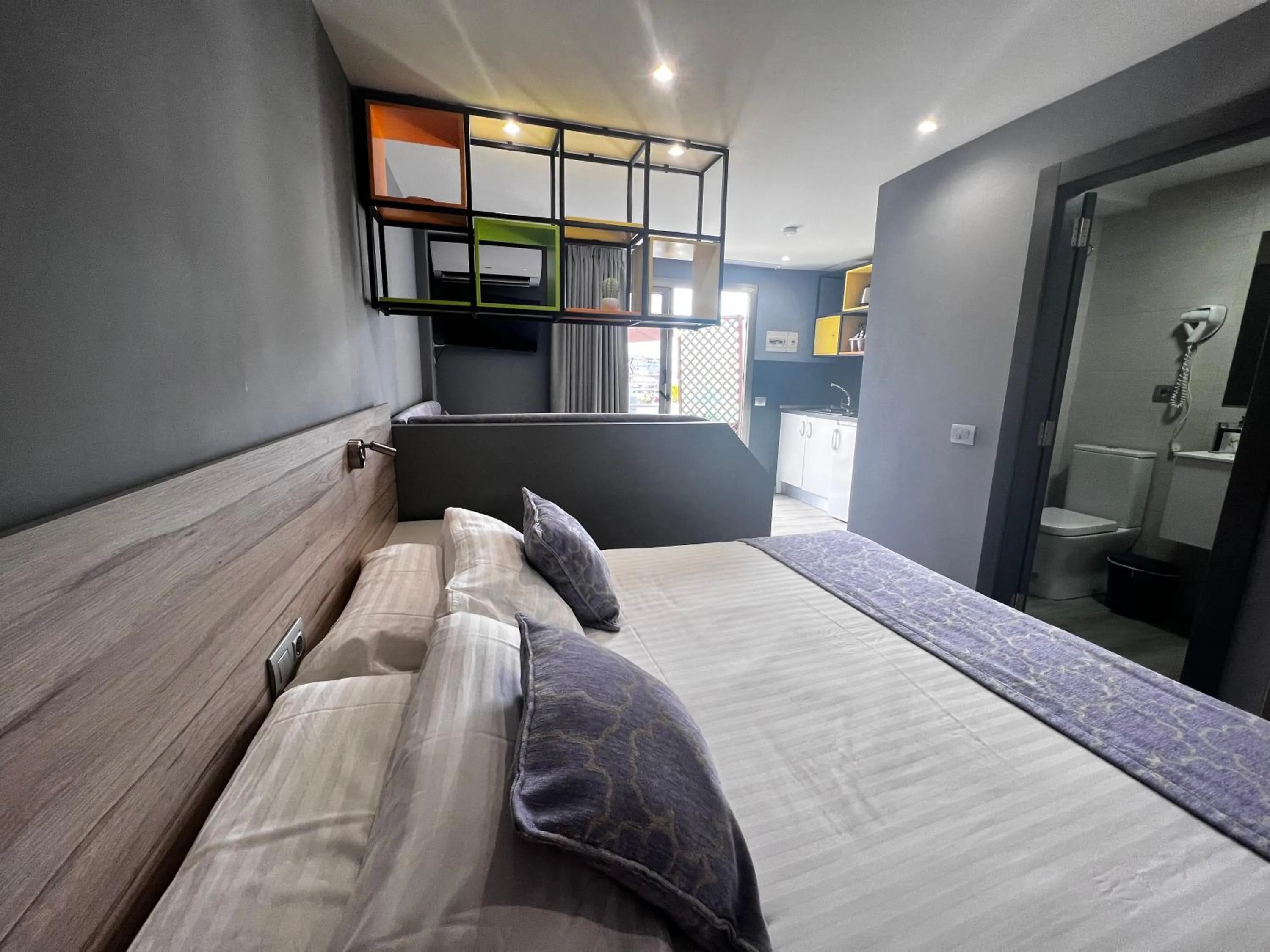 Bedroom, Bed in Apartamentos NataLis