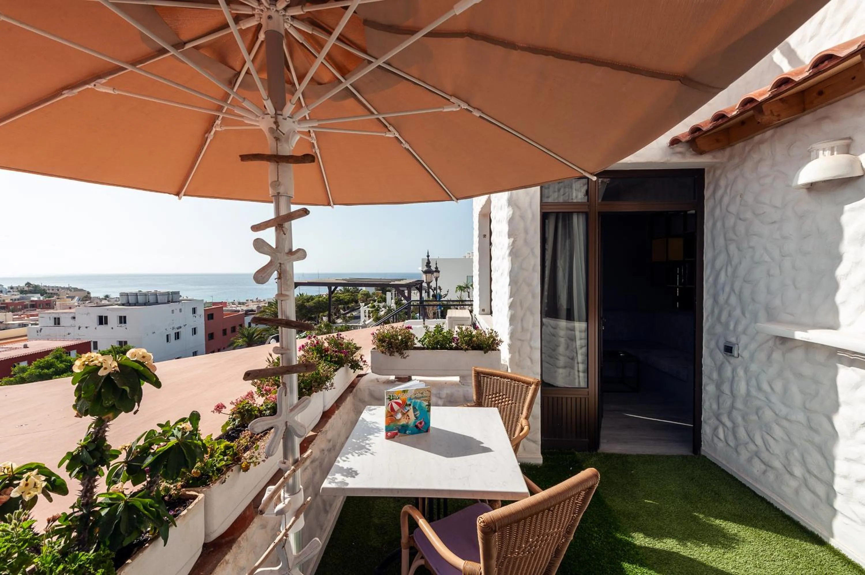 Balcony/Terrace in Apartamentos NataLis