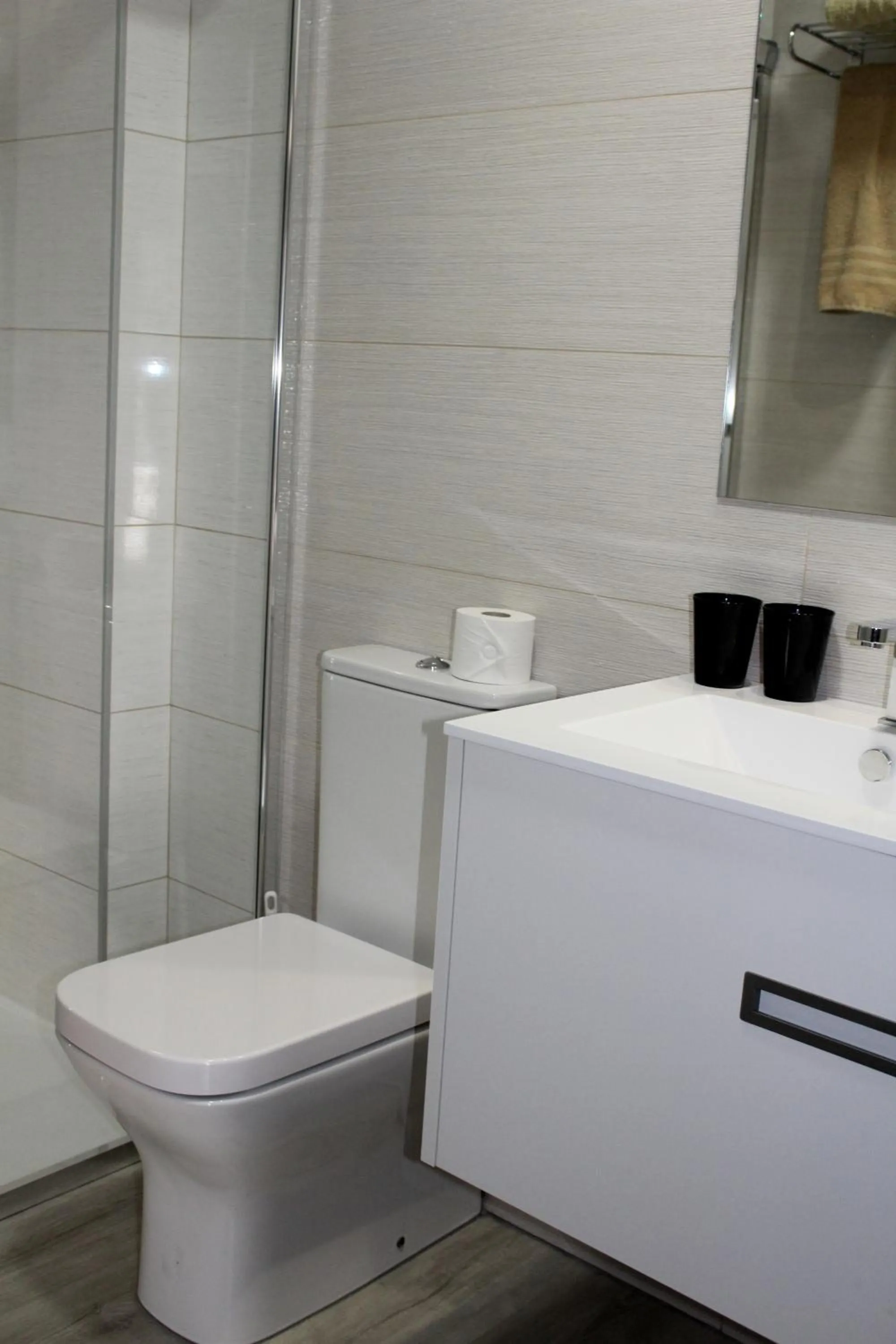Bathroom in Apartamentos NataLis