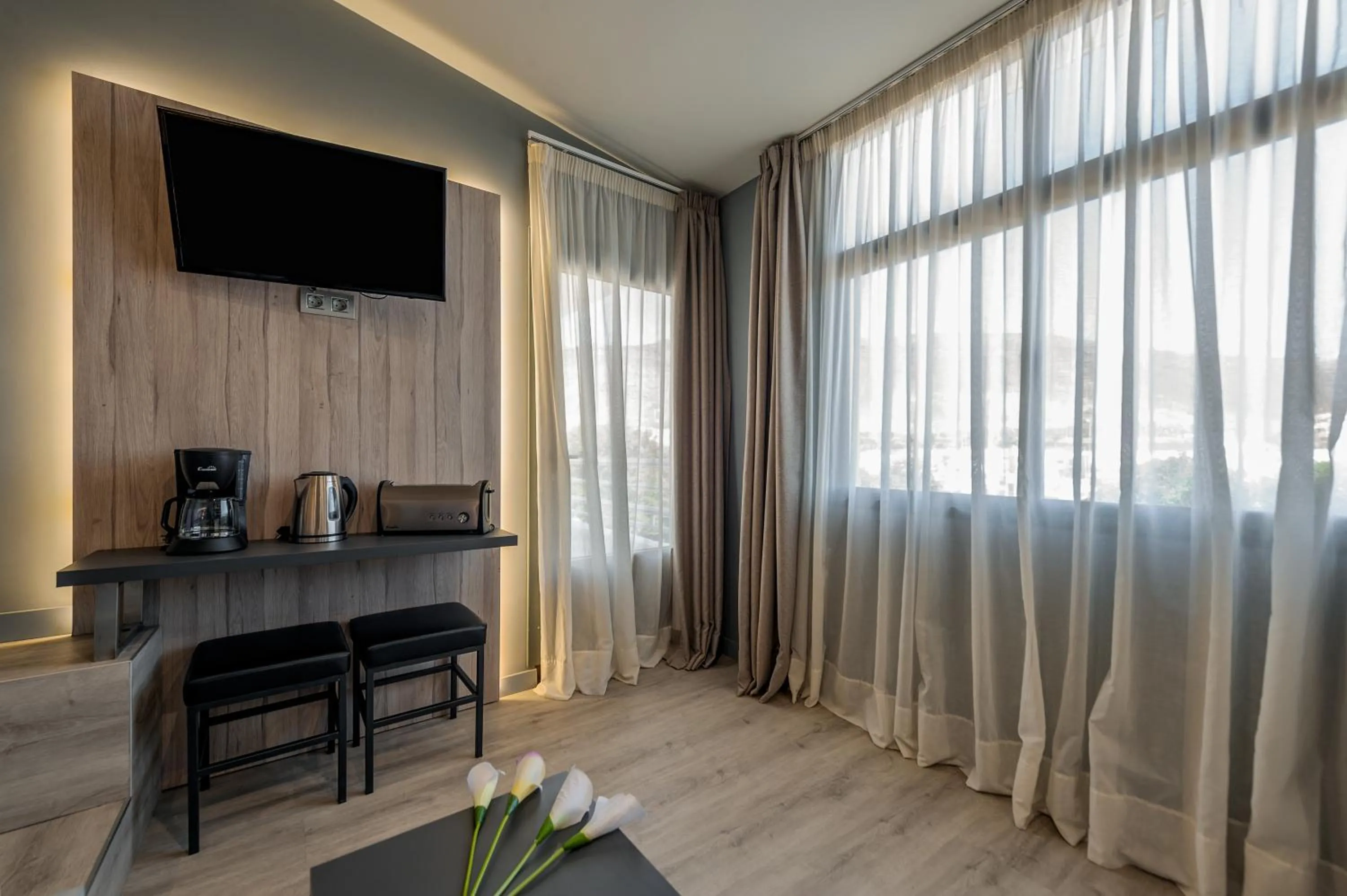 Coffee/tea facilities in Apartamentos NataLis