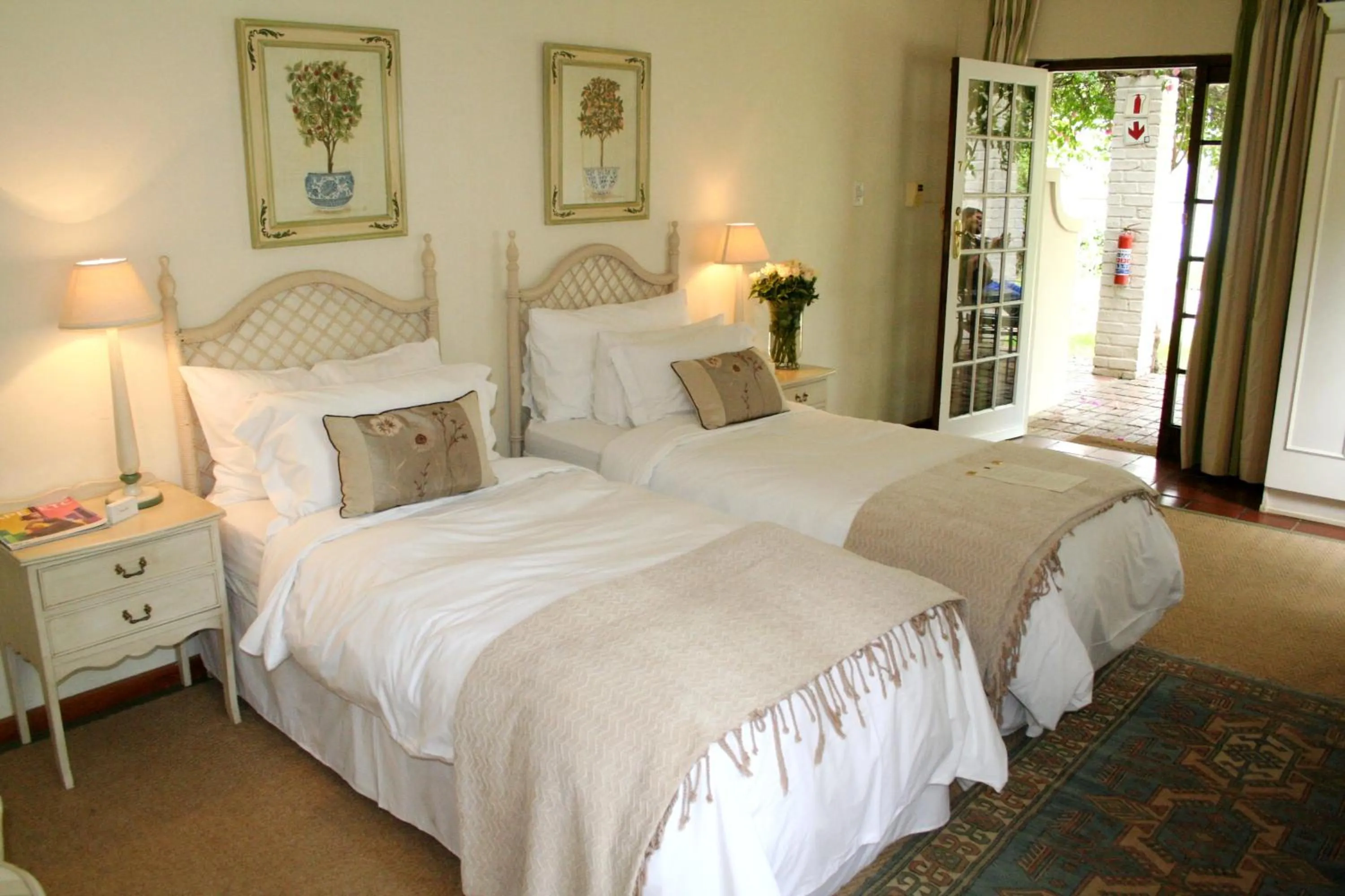 Bed in Diemersfontein Wine & Country Estate