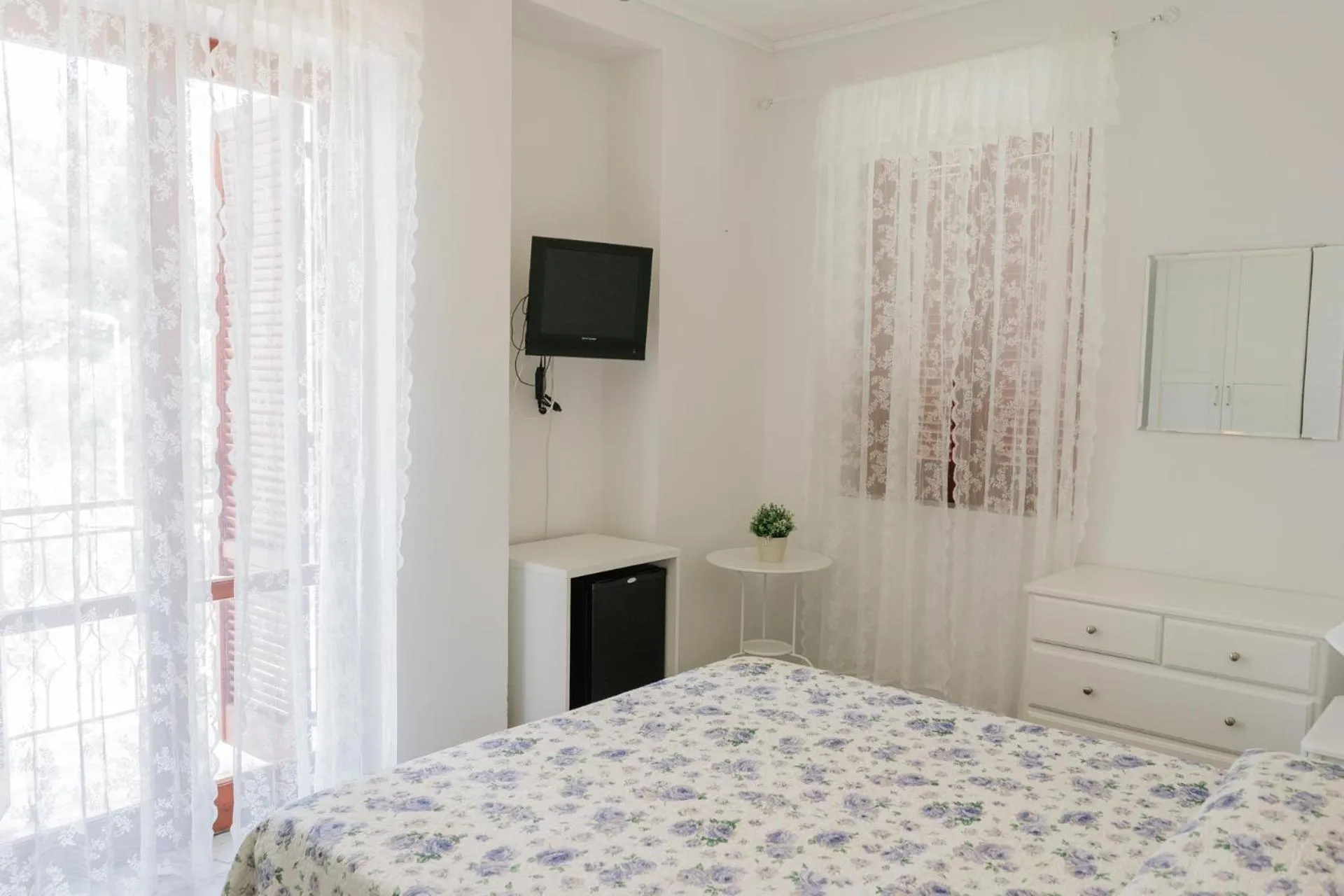 Bed in Hotel Santa Rosalia