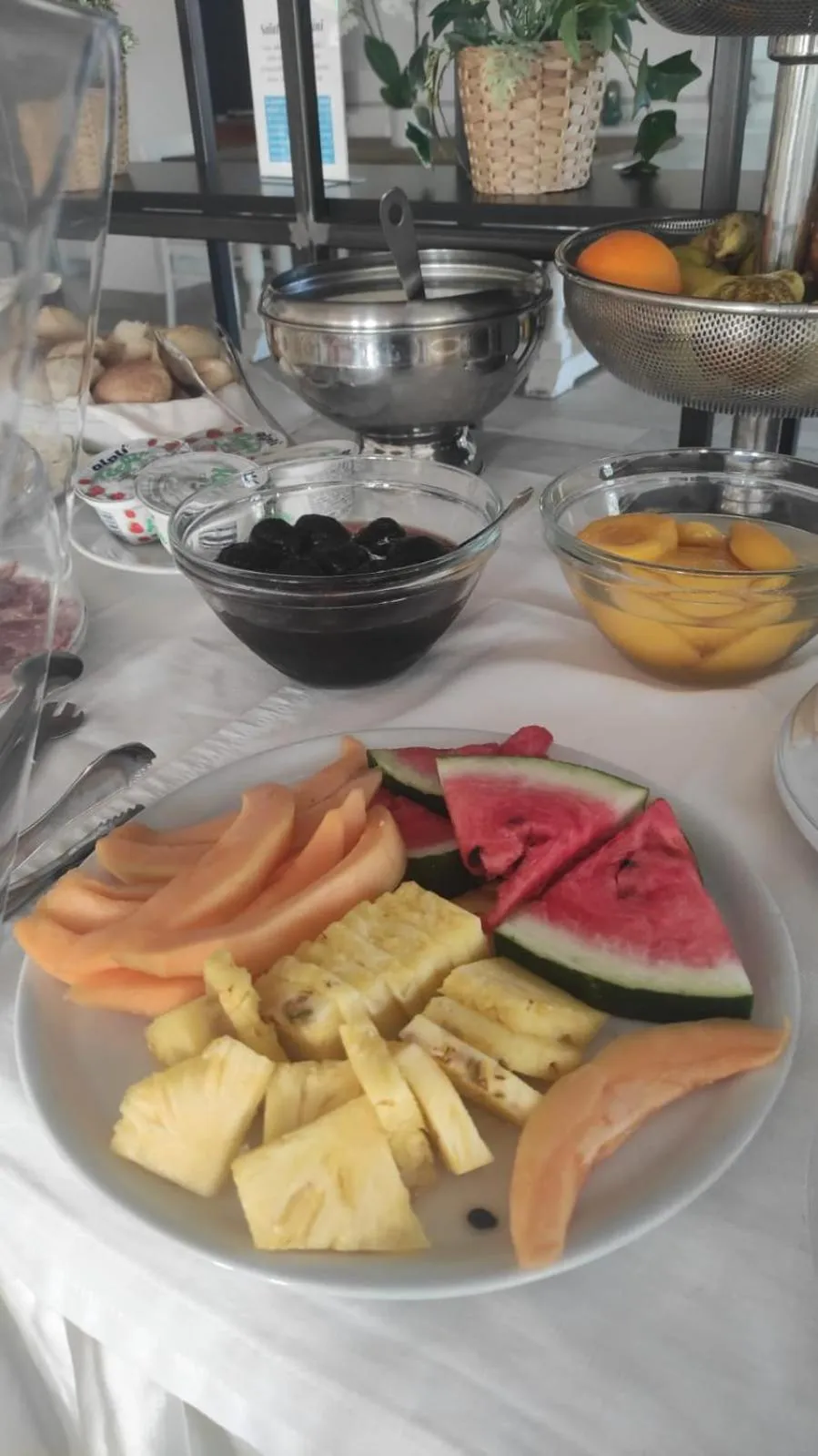 Breakfast in Hotel Santa Rosalia