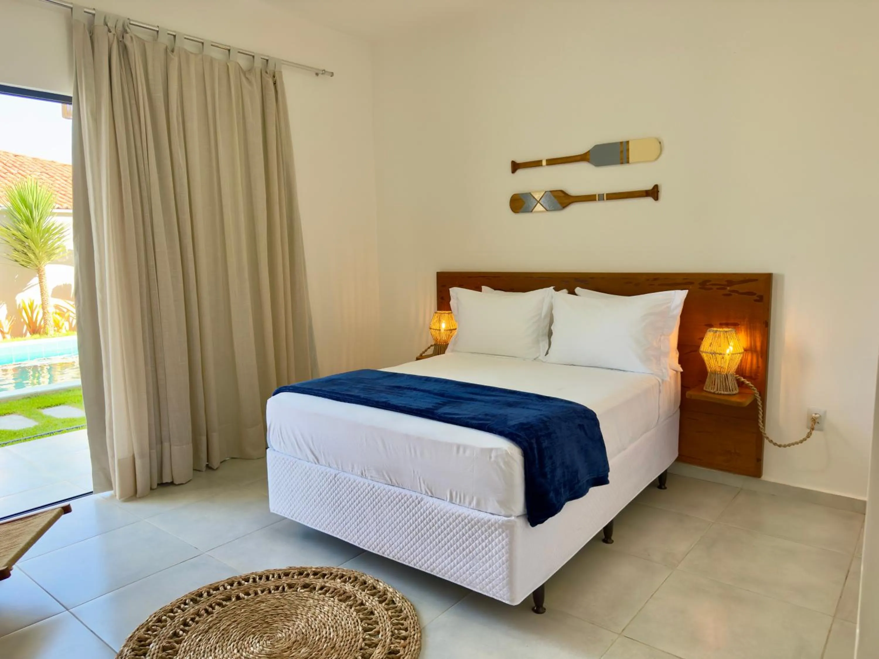 Bed in Yahweh Hotel