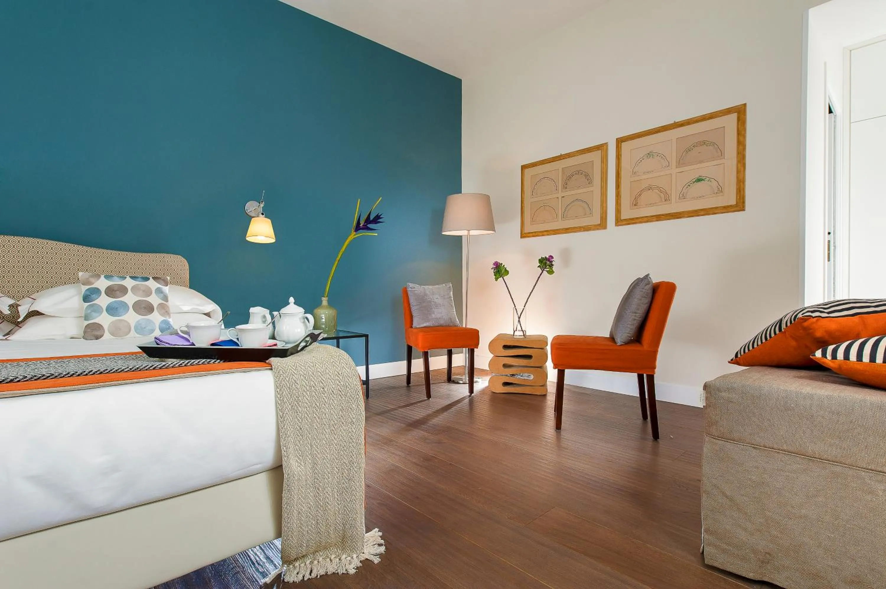 Bedroom, Bed in Corso Vittorio 308