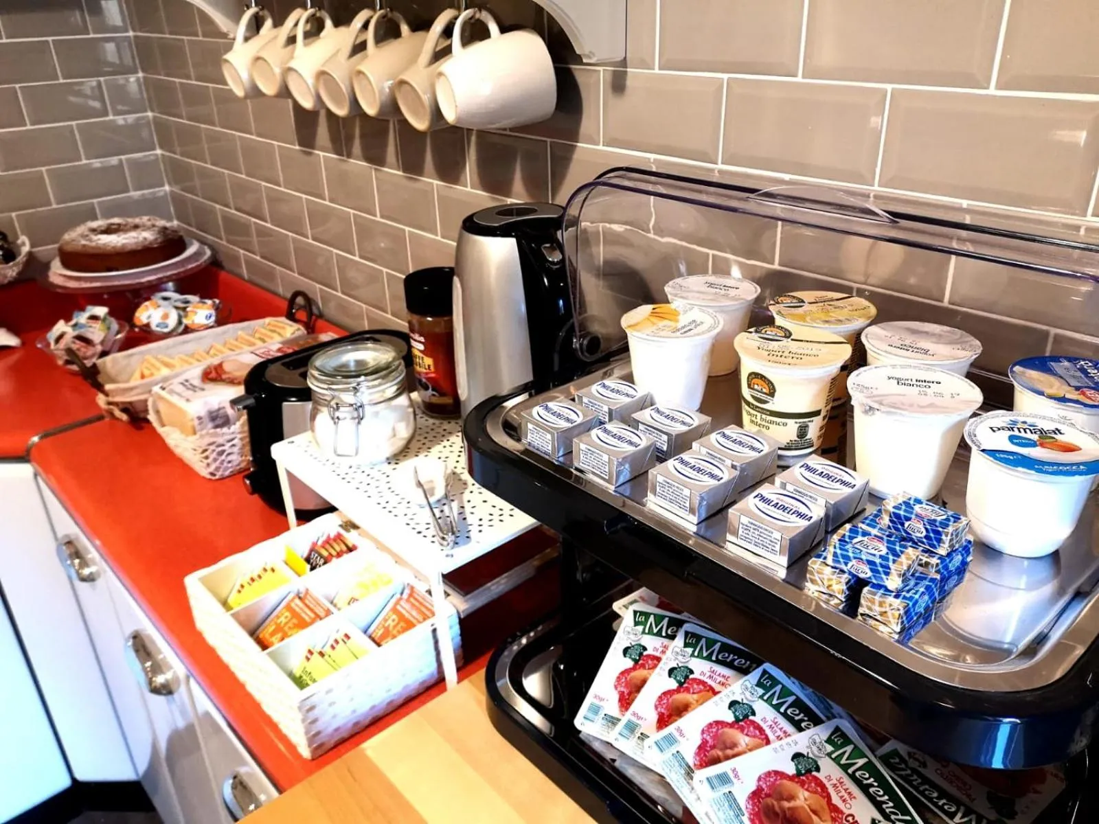 Continental breakfast in La Chiave di Roma