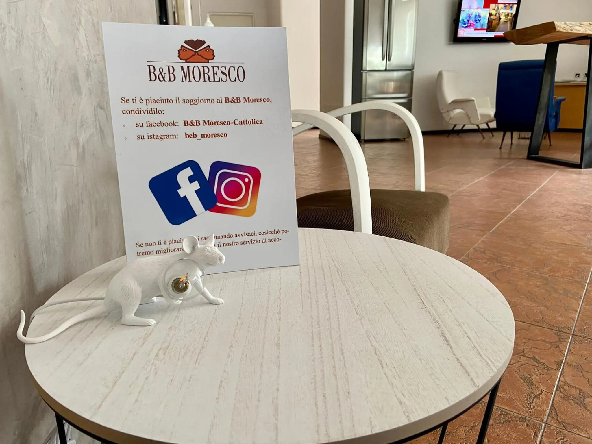 Lobby or reception in B&B Moresco