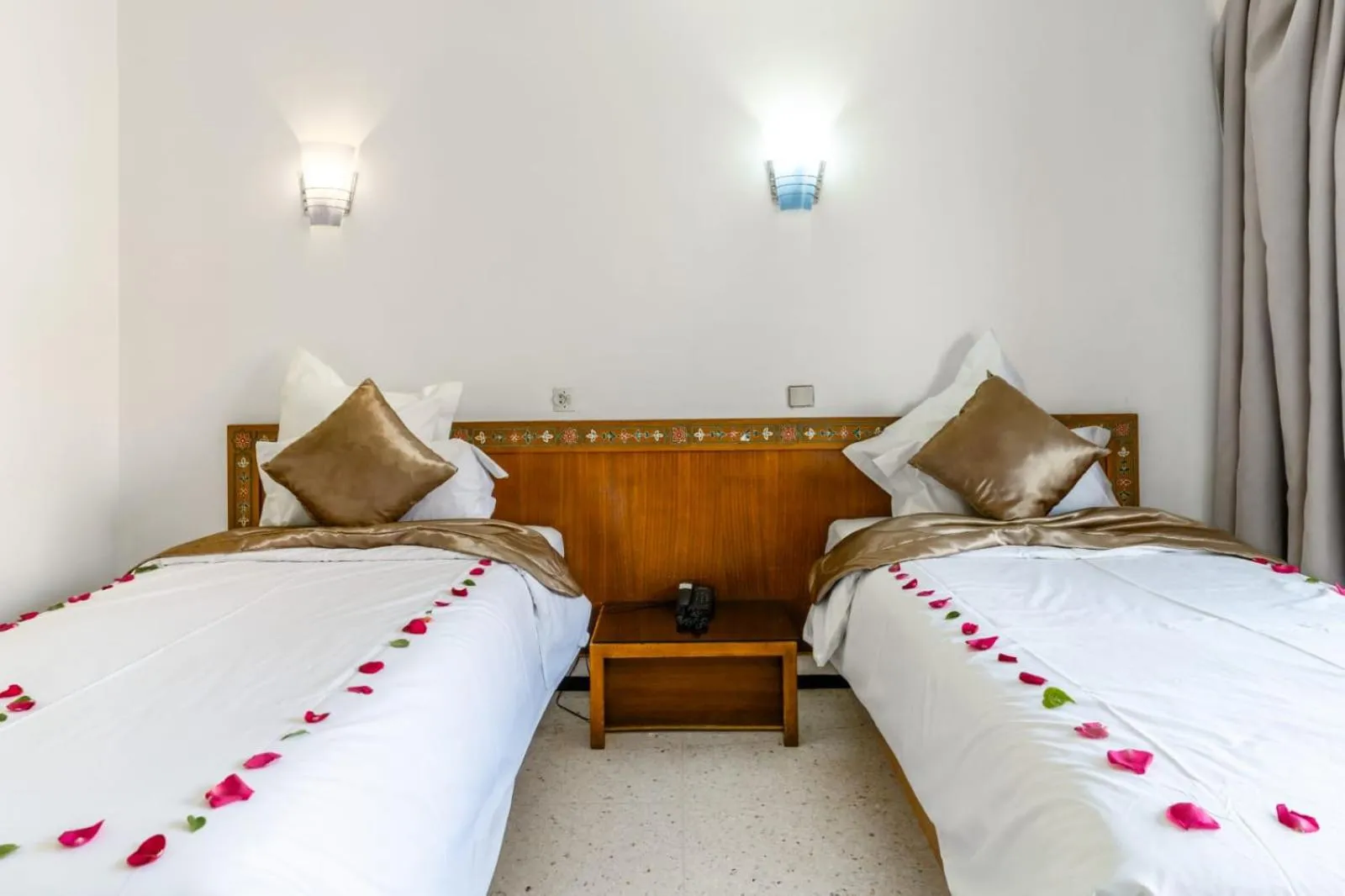 Bed in Hotel Le Grand Imilchil