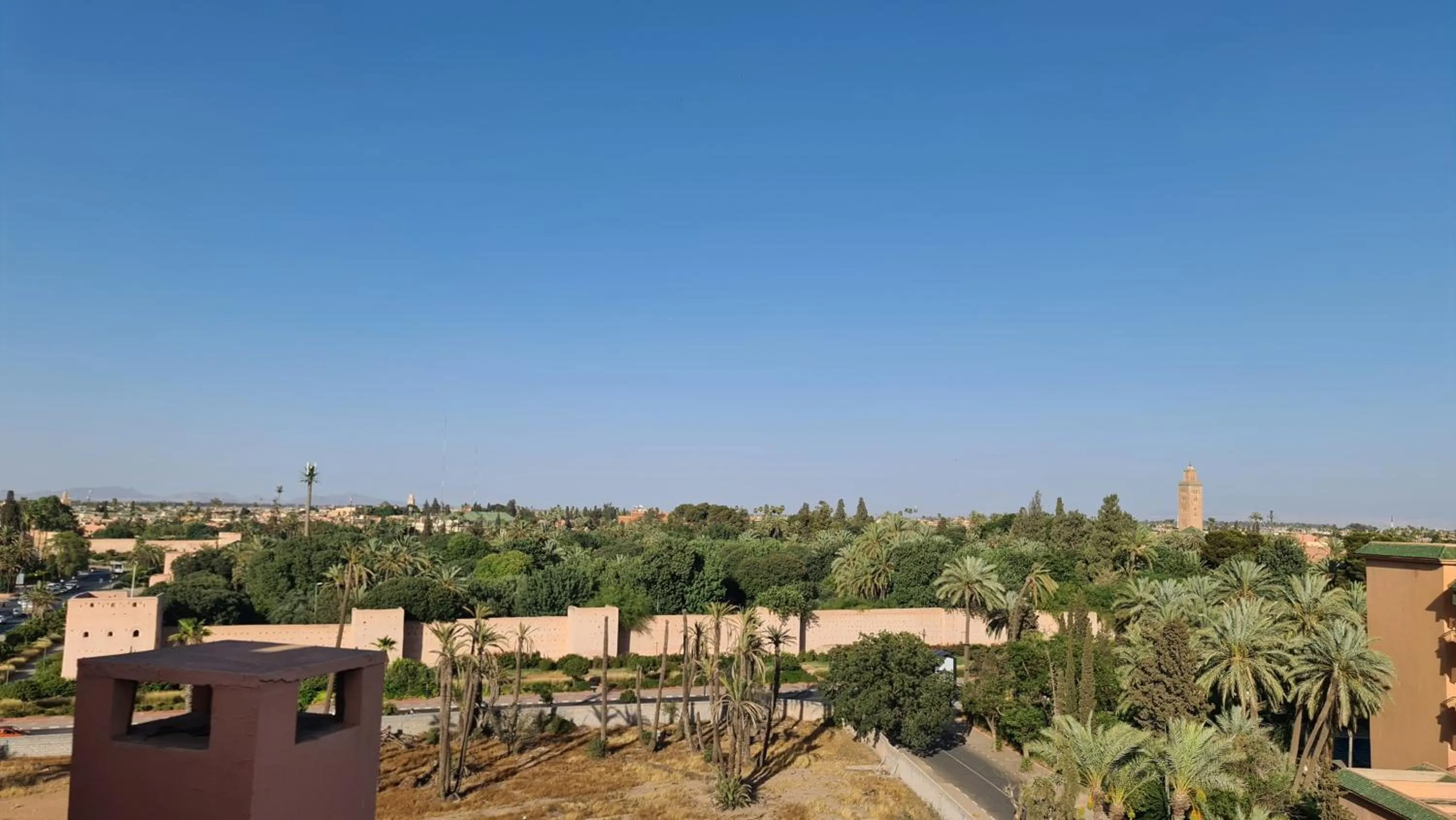 City view in Hotel Le Grand Imilchil