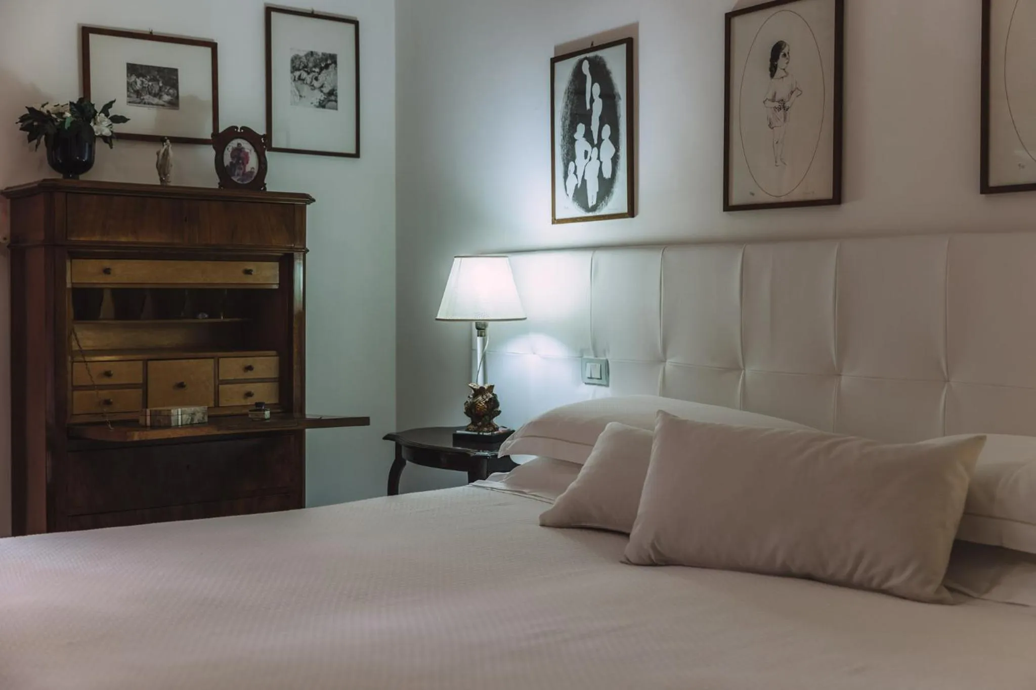 Bed in B&B Triskéles